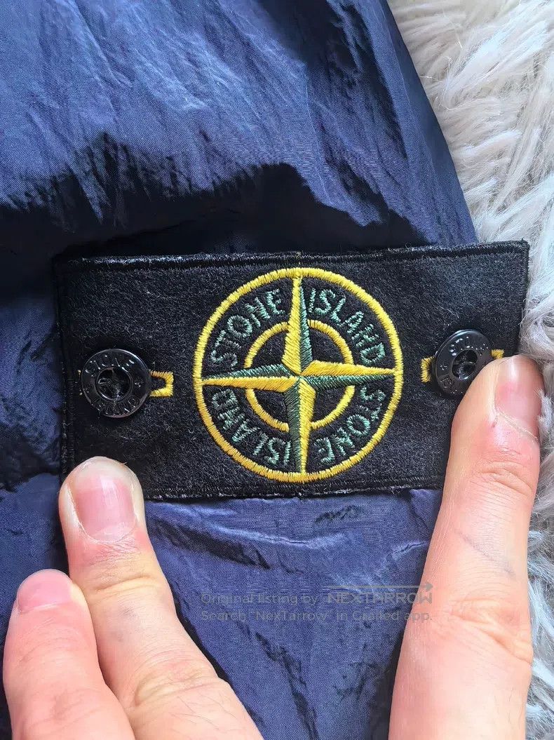 Stone Island Stone Island Blue Metal Nylon Size L Size US L / EU 52-54 / 3 - 4 Thumbnail