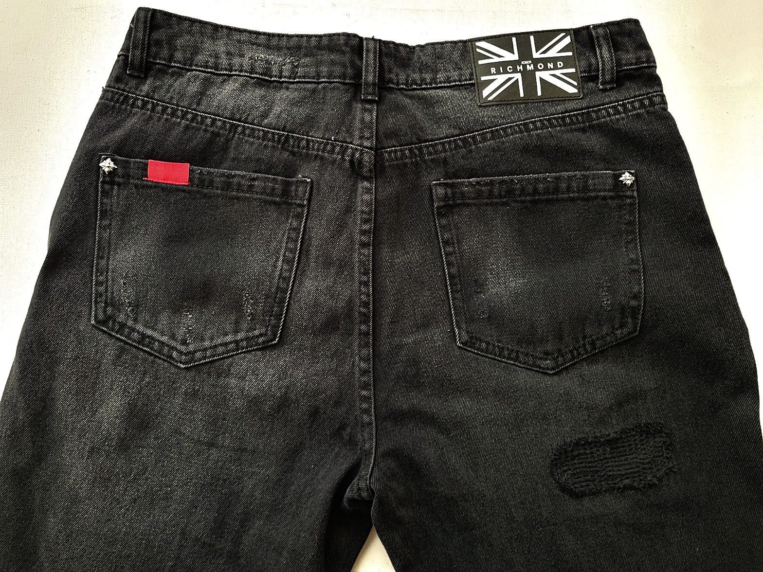 John Richmond John Richmond It's Only Rock'N'Roll Distressed Jeans Size US 33 - 3 Thumbnail