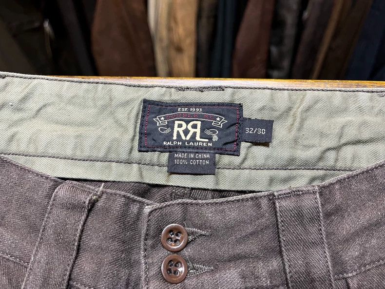 RRL Ralph Lauren RRL Ralph Lauren Pants, work pants, casual pants Size US 32 / EU 48 - 3 Thumbnail