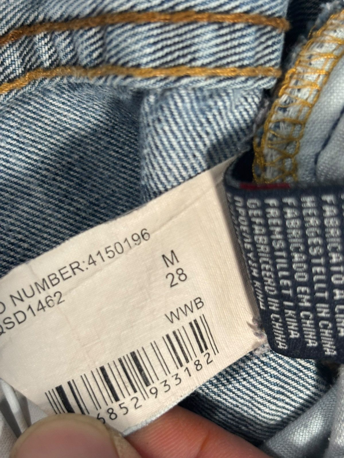 Quiksilver × Vintage Vintage Quiksilver Denim Size US 29 - 10 Thumbnail