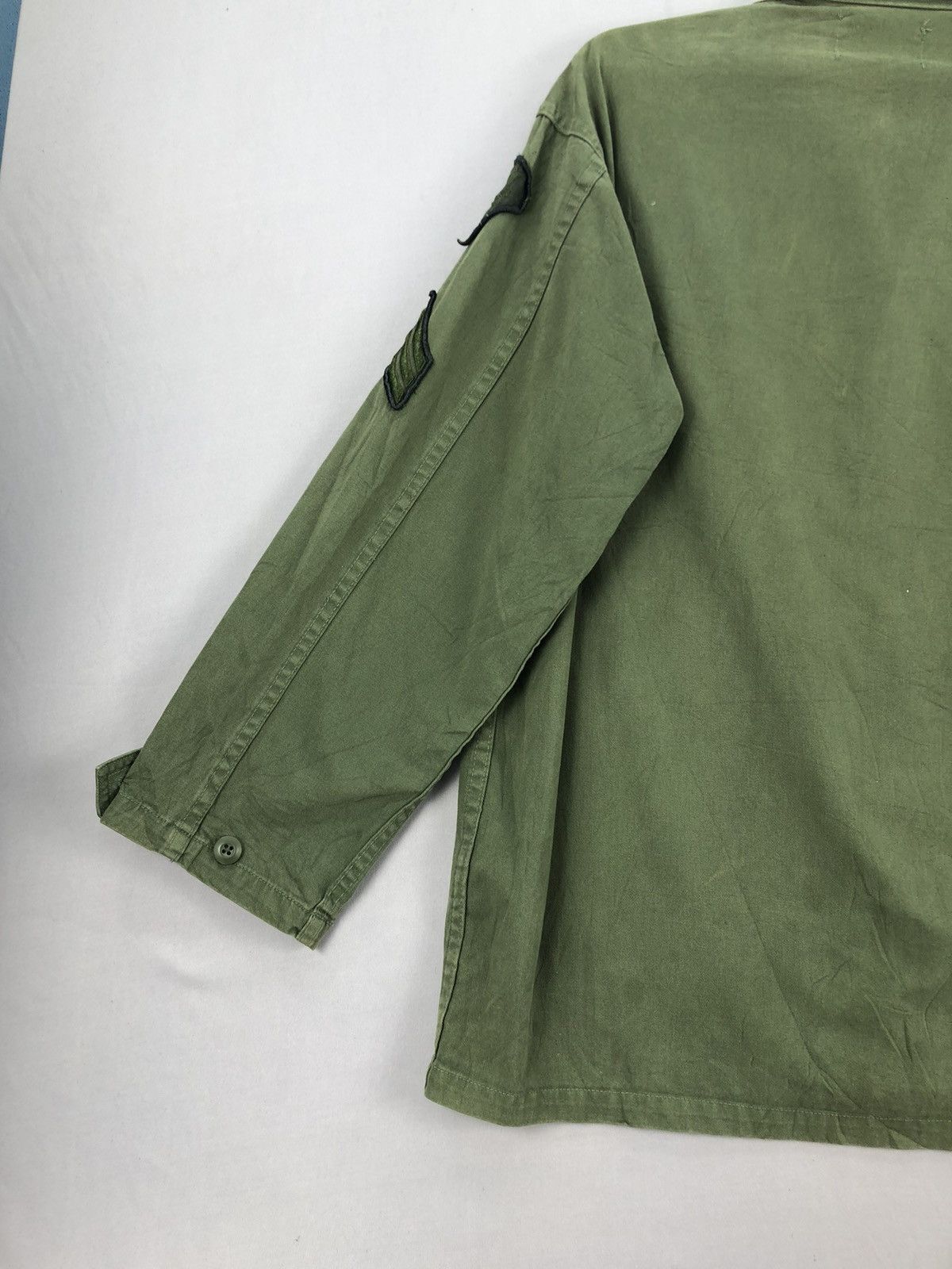 Vintage Vintage US Army OG Military Fashion Jacket by Ungrid Japan Size M / US 6-8 / IT 42-44 - 5 Thumbnail