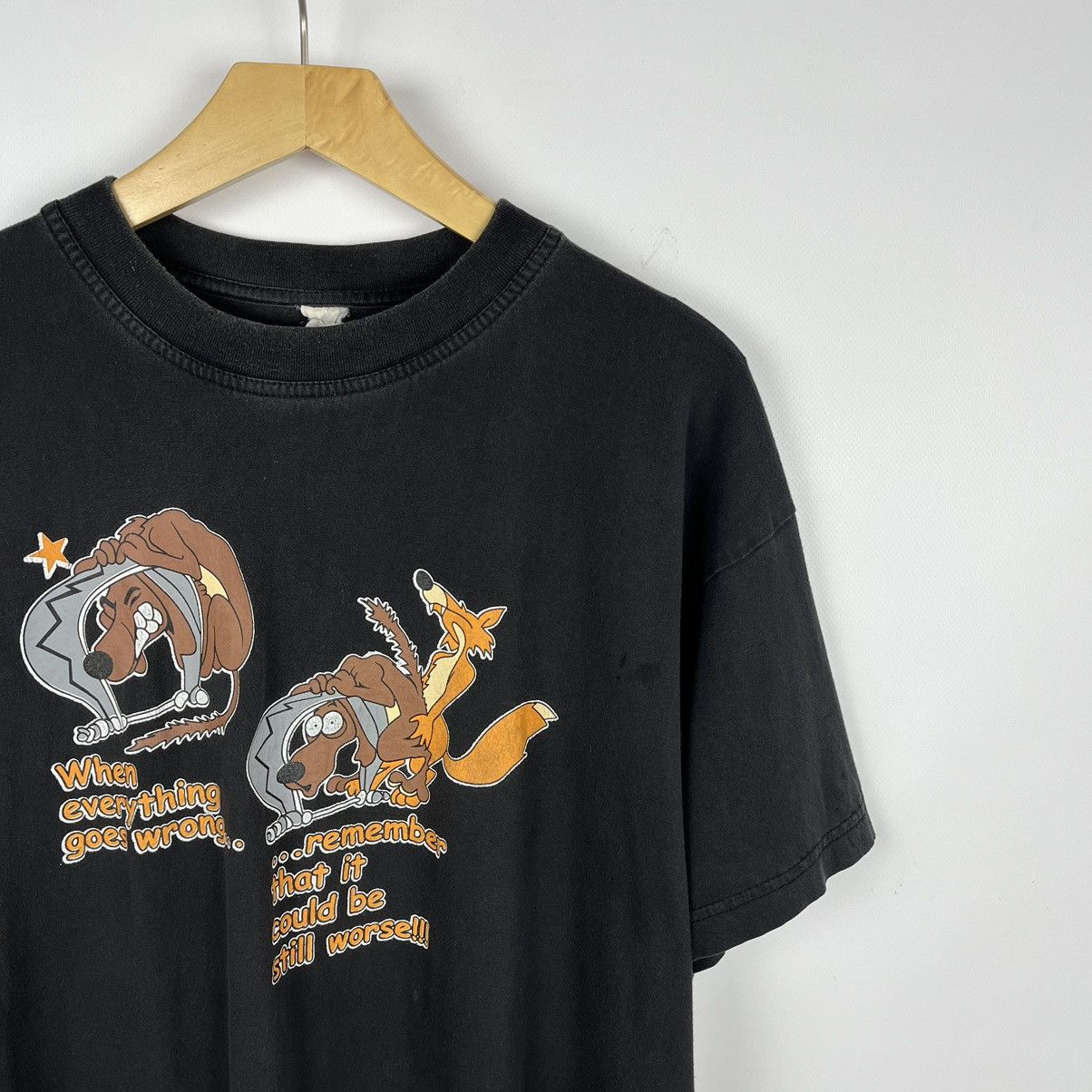 Vintage Vintage Dog in Trap adult humor y2k sex graphic tee 90’s Size US M / EU 48-50 / 2 - 2 Thumbnail