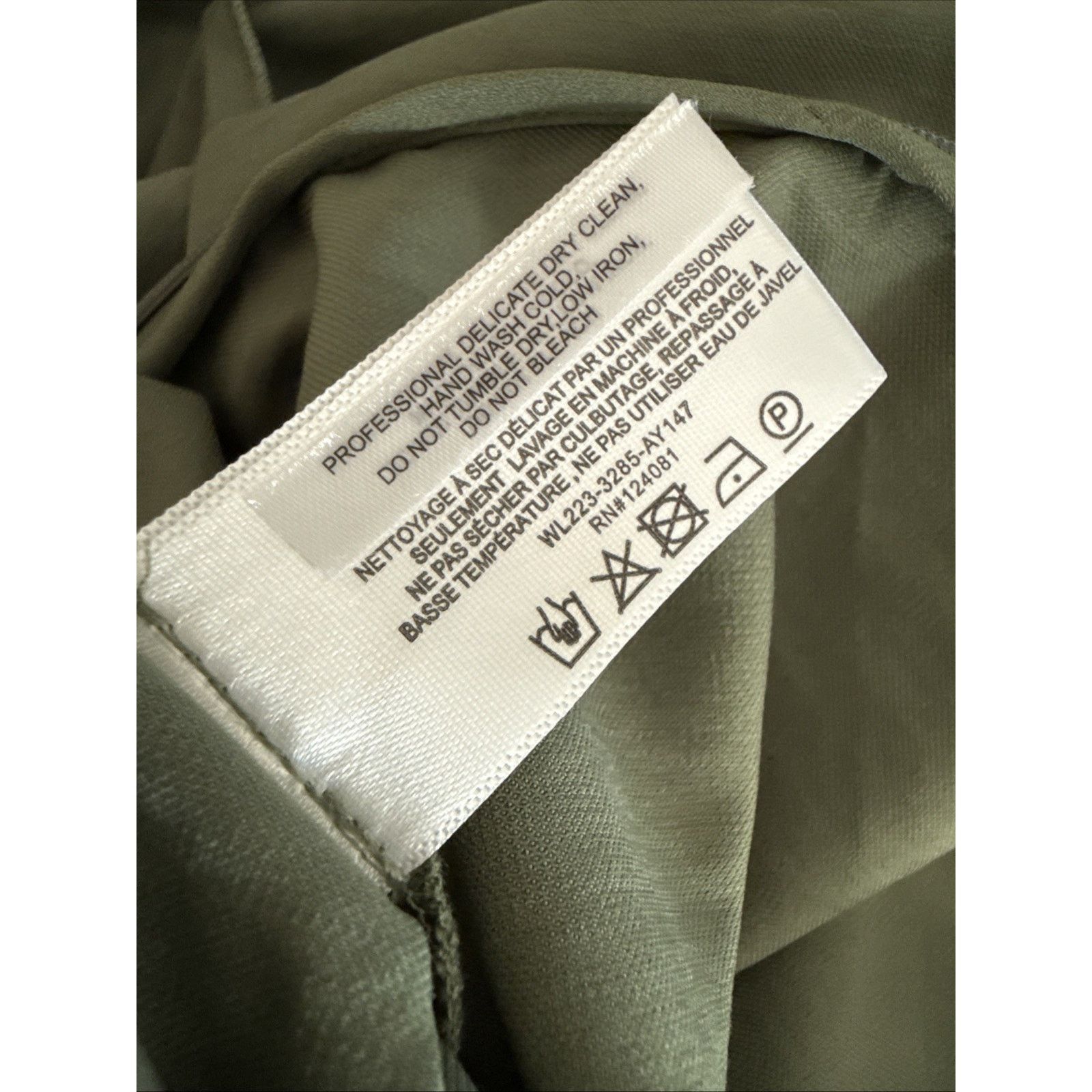 Proenza Schouler Proenza Schouler White Label Drawstring Midi Dress Green 6 Size M / US 6-8 / IT 42-44 - 13 Thumbnail