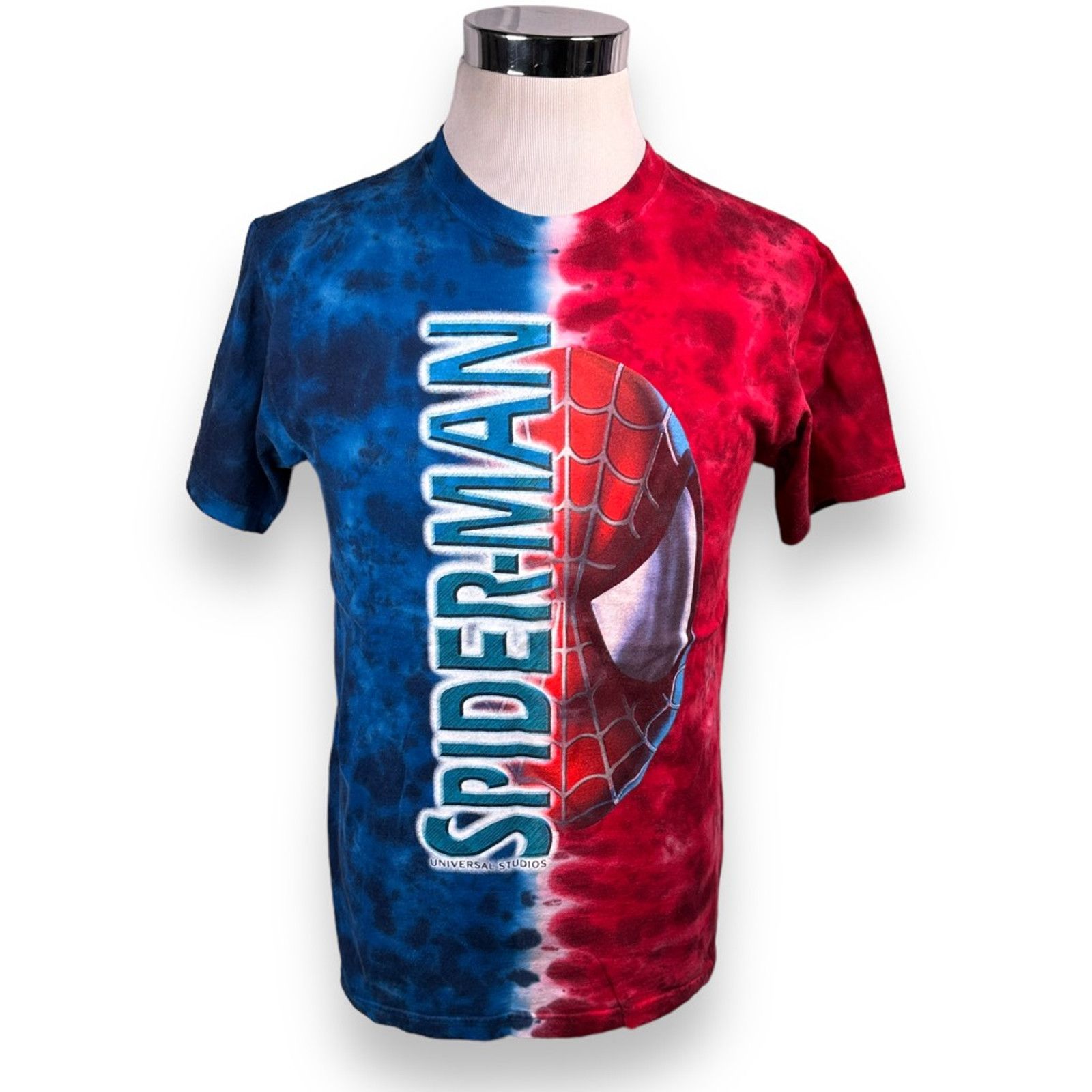 Universal Studios Spider-Man Universal T-Shirt Vintage Red Blue Tie Dye S Size US S / EU 44-46 / 1 - 1 Thumbnail