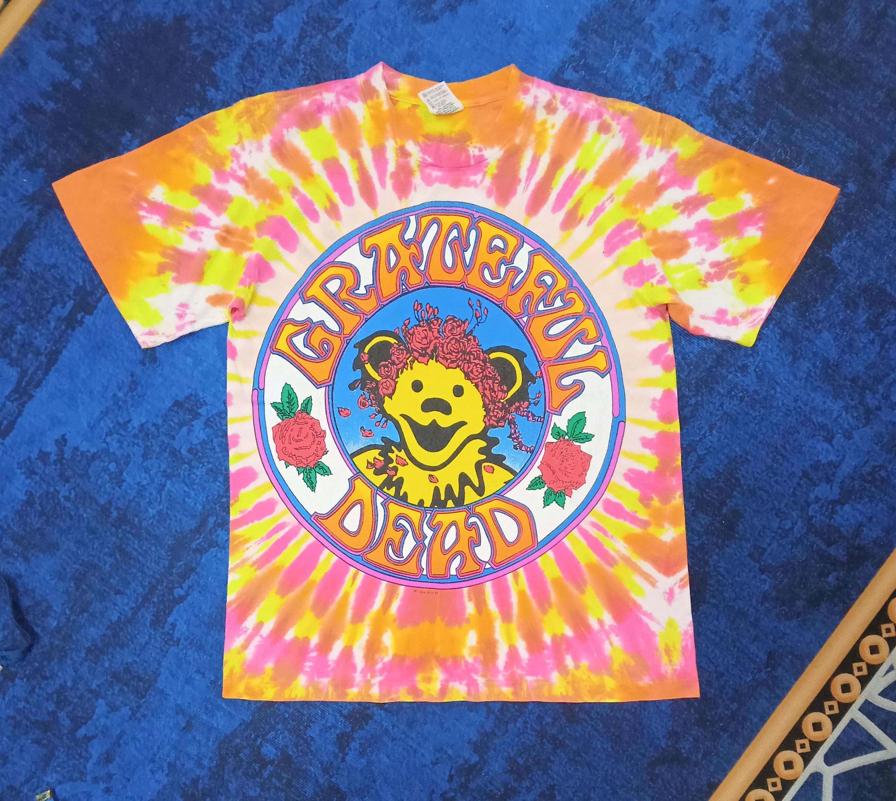 Band Tees Grateful Dead 1994 GDM Vintage Tie Dye T Shirt Size US M / EU 48-50 / 2 - 1 Thumbnail