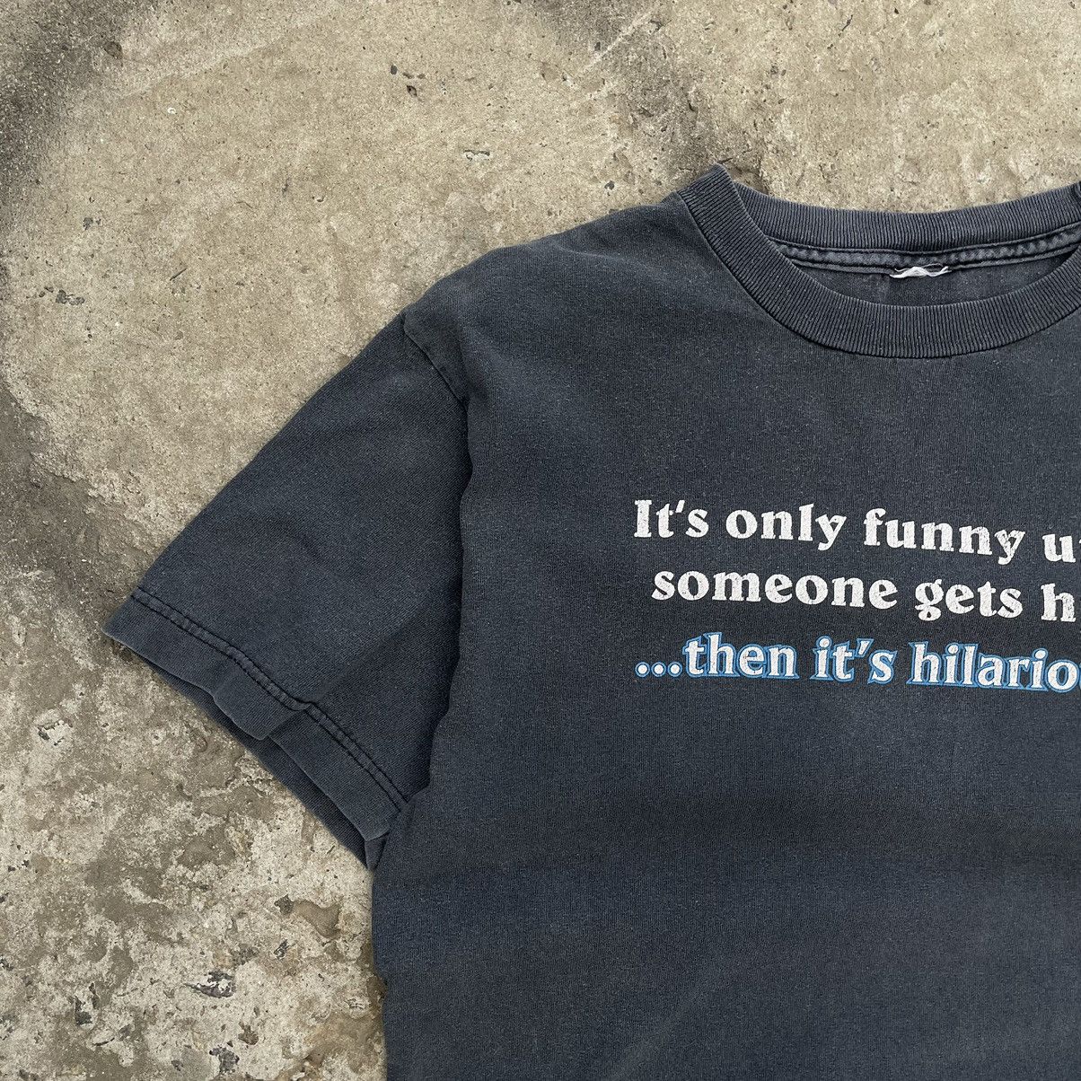Vintage Vintage T-shirts Joke Humor Y2K Big Logo Style USA Size US S / EU 44-46 / 1 - 6 Thumbnail