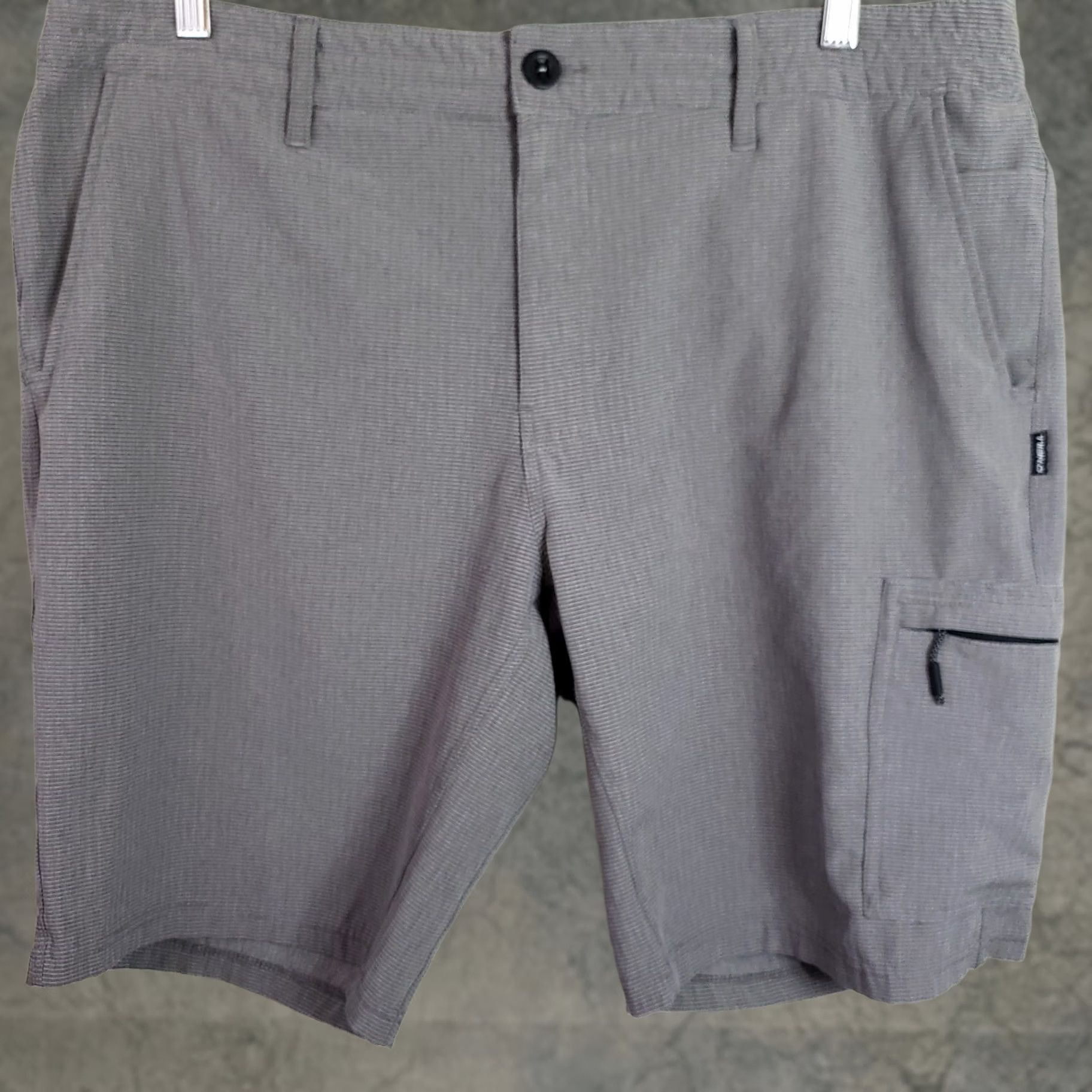 O'Neill O'Neill Mens 38 x 11 Gray Crossover Stretch Hiking Outdoor Beach Shorts Size US 38 / EU 54 - 1 Thumbnail