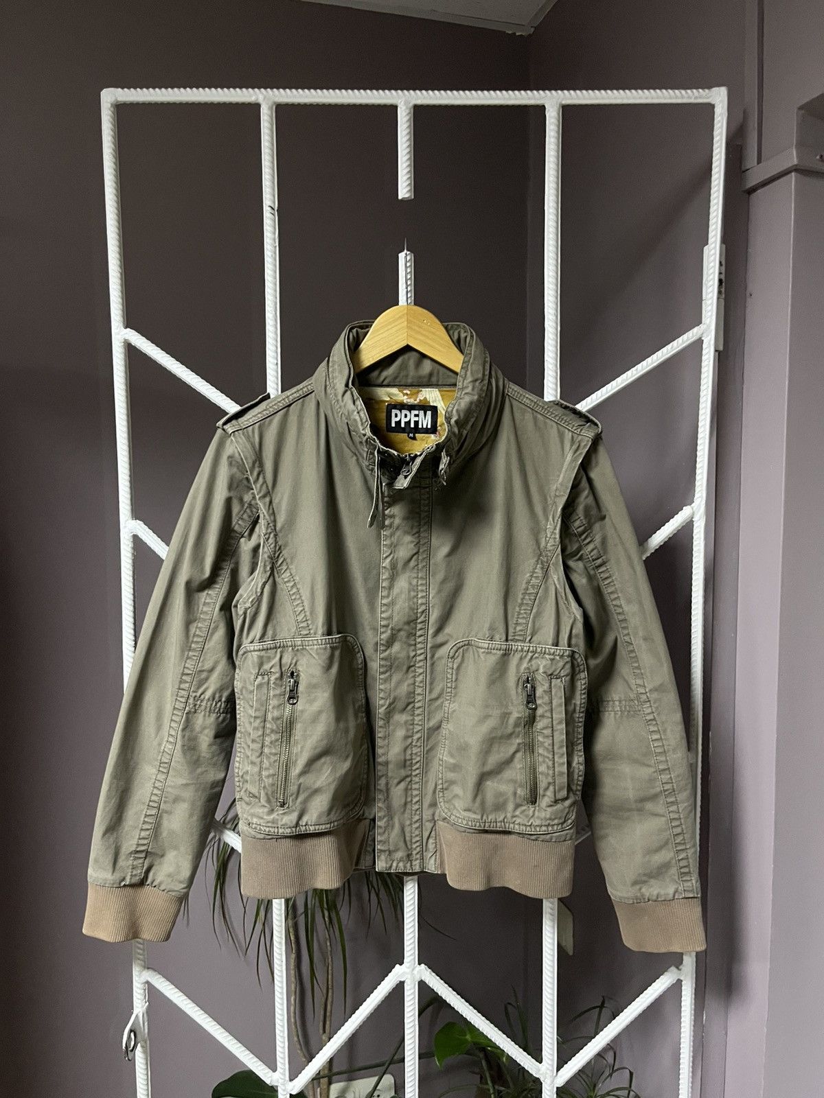 PPFM ❗️RARE❗️Vintage PPFM Japan Light Jacket Removable Sleeves Size US M / EU 48-50 / 2 - 2 Thumbnail