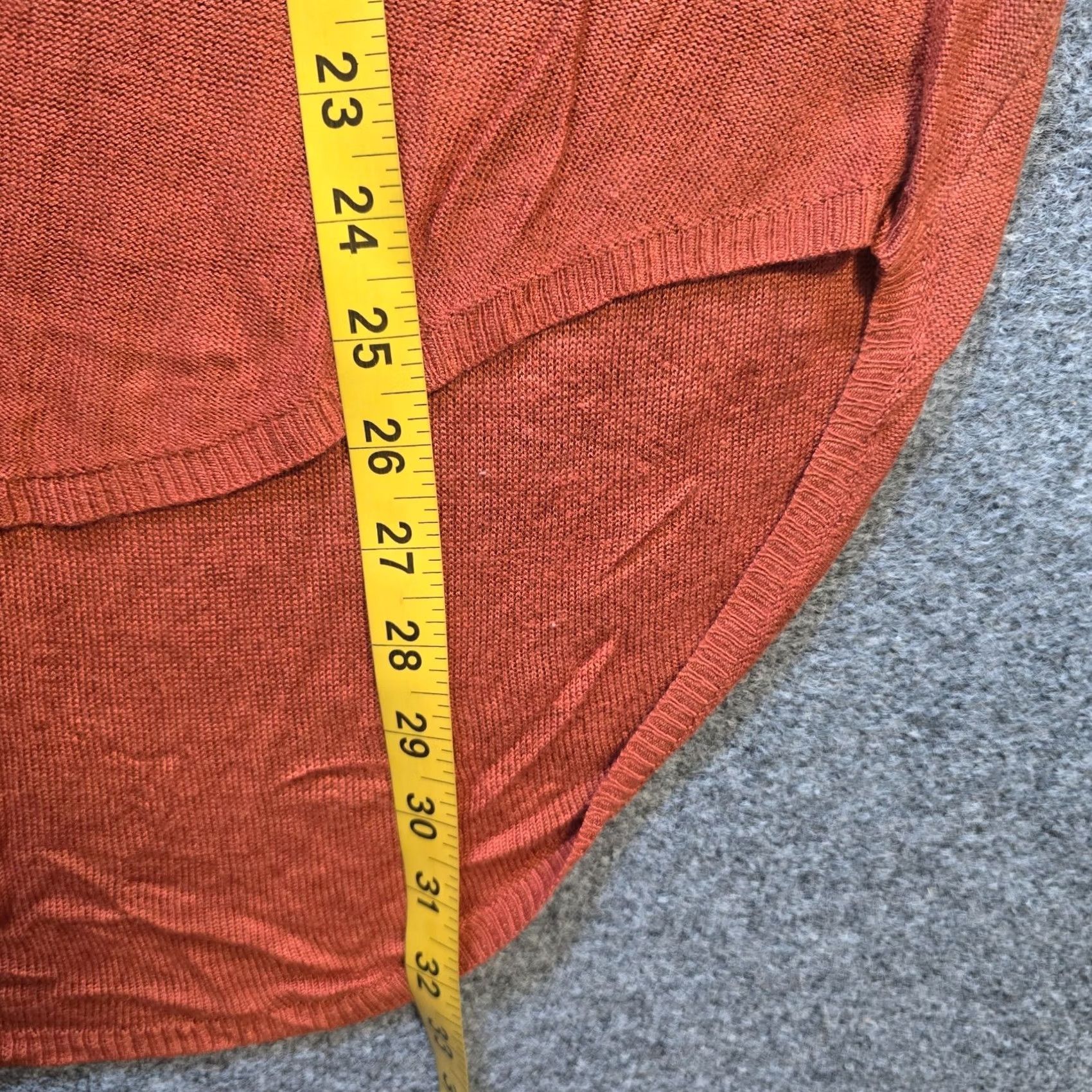 Vintage Silence & Noise Top Womens Size Medium Beige Orange Ombre Knit Tank Sleeveless Size M / US 6-8 / IT 42-44 - 6 Thumbnail