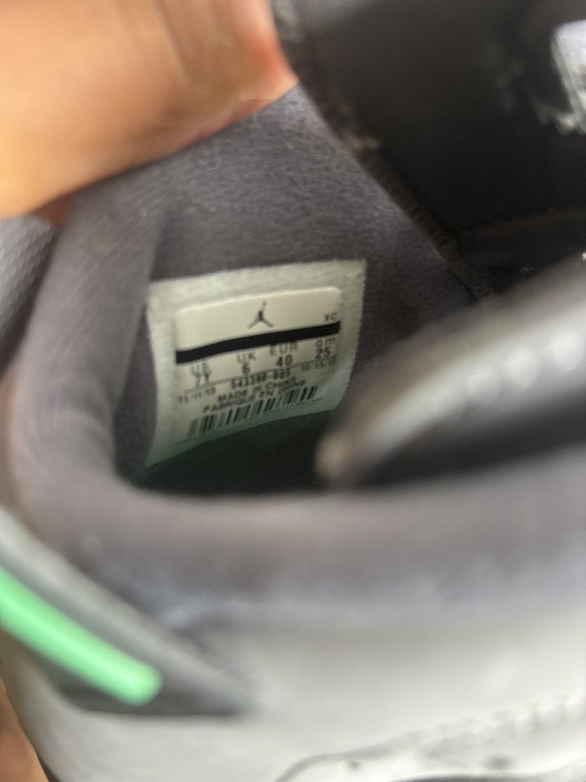 Jordan Brand Jordan 6 Green Glow Size US 7 / EU 40 - 7 Thumbnail