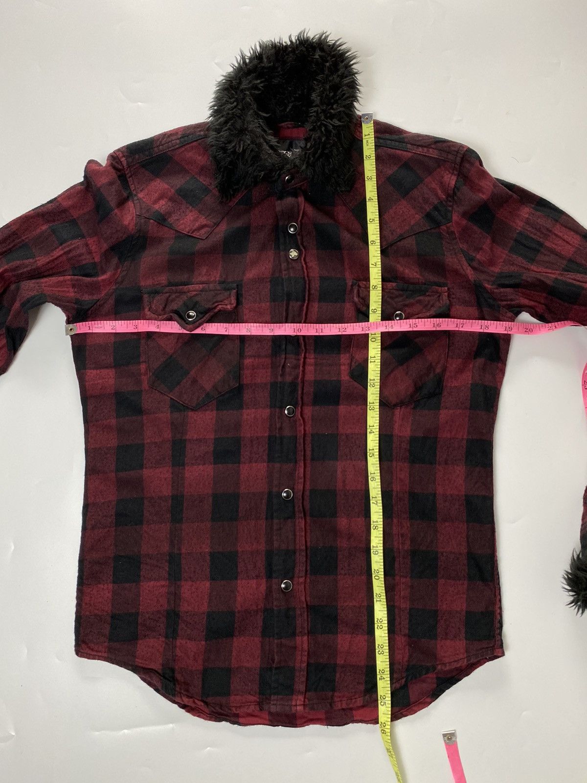 If Six Was Nine fur flannel japanese brand crazy devil 👿 Size US S / EU 44-46 / 1 - 8 Thumbnail