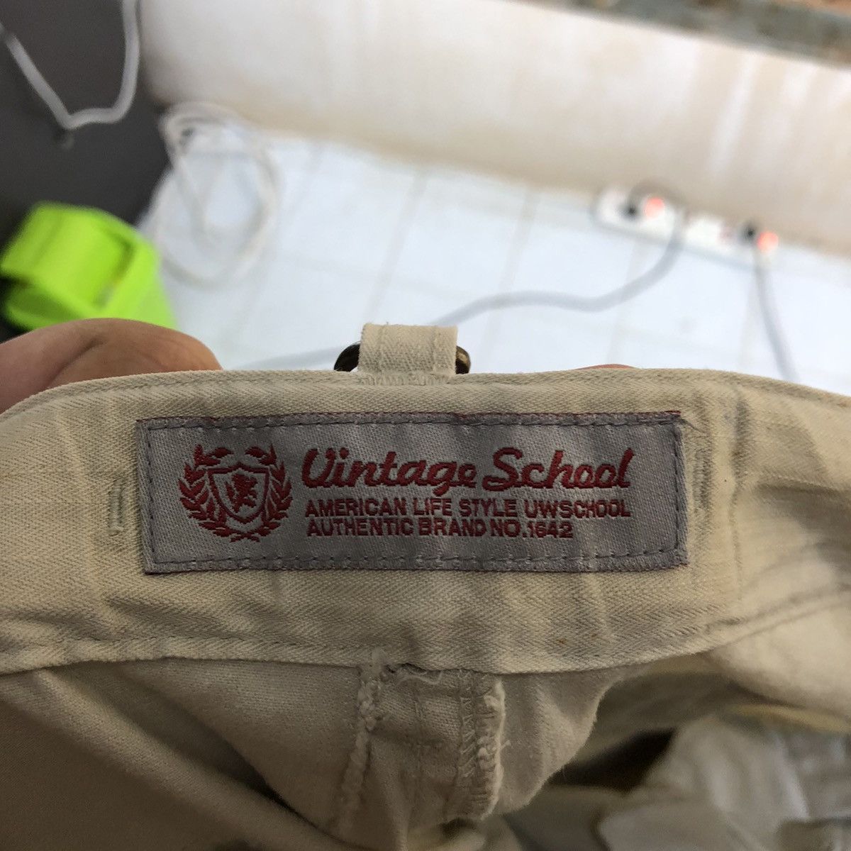 Japanese Brand × Vintage Underwood School White Casual Pants #A2383 Size 27" / US 4 / IT 40 - 21 Thumbnail