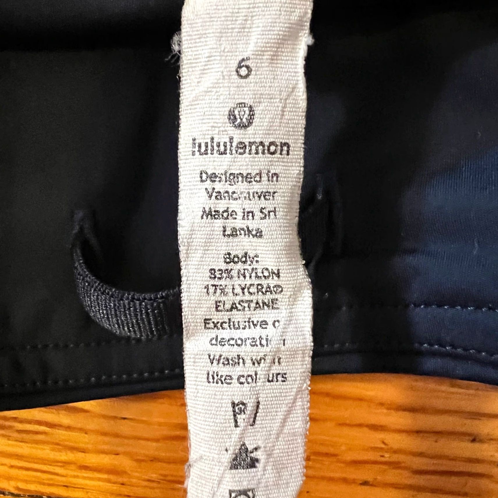 Lululemon Lululemon Leggings Womens 6 Fast Free Crop Blue Nulux W6AS5S Pockets - Crop, Leggings, Blue, 6, Women Size 28" / US 6 / IT 42 - 6 Thumbnail