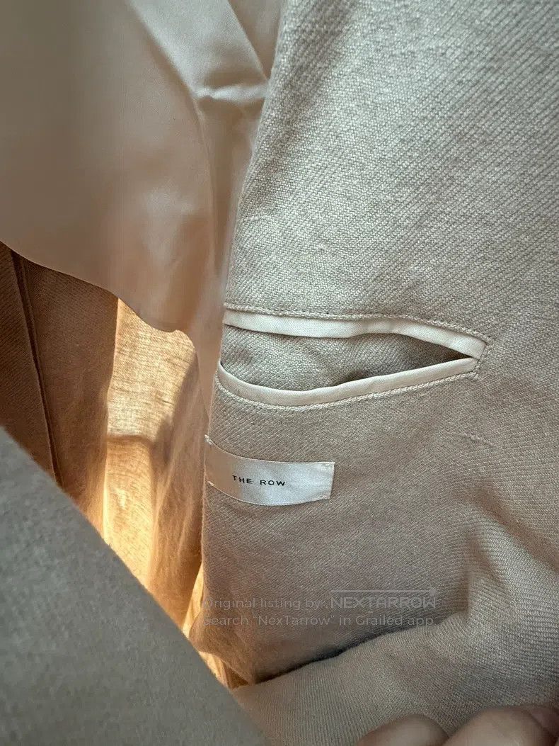 The Row The Row Trench coat beige linen wool Size M / US 6-8 / IT 42-44 - 5 Thumbnail