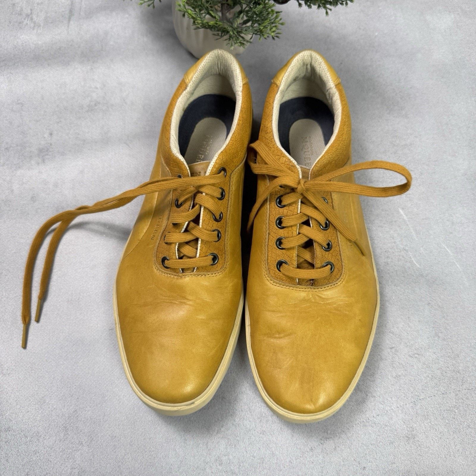 Puma Vintage Puma x Alexander McQueen Low Top Leather Shoes Size US 12 / EU 45 - 22 Thumbnail