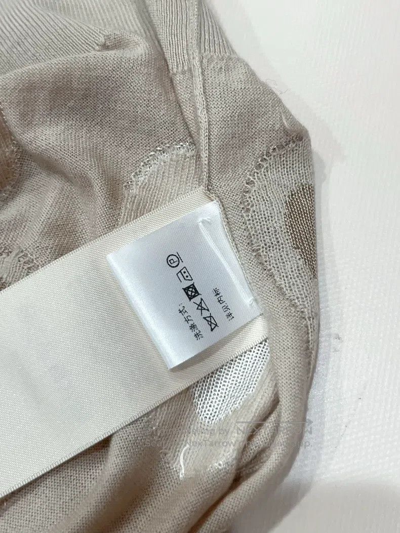 Hermes Hermes Women's Knitted Sweater - Beige Classic Lock Patter Size XS / US 0-2 / IT 36-38 - 5 Thumbnail