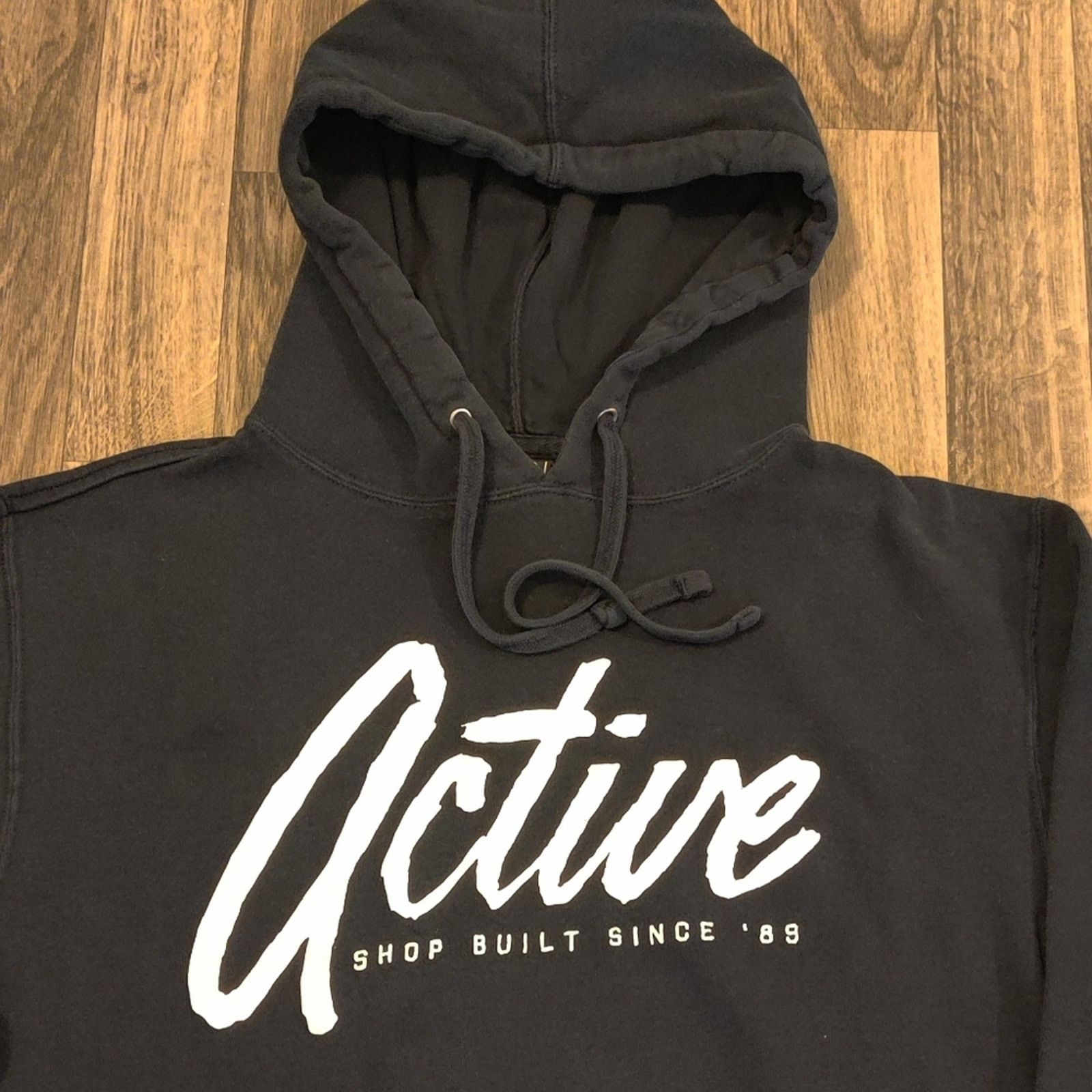 Active Ride Shop Active Sz. Medium Faded Blue Hoodie Pullover Sweater Size US M / EU 48-50 / 2 - 3 Thumbnail