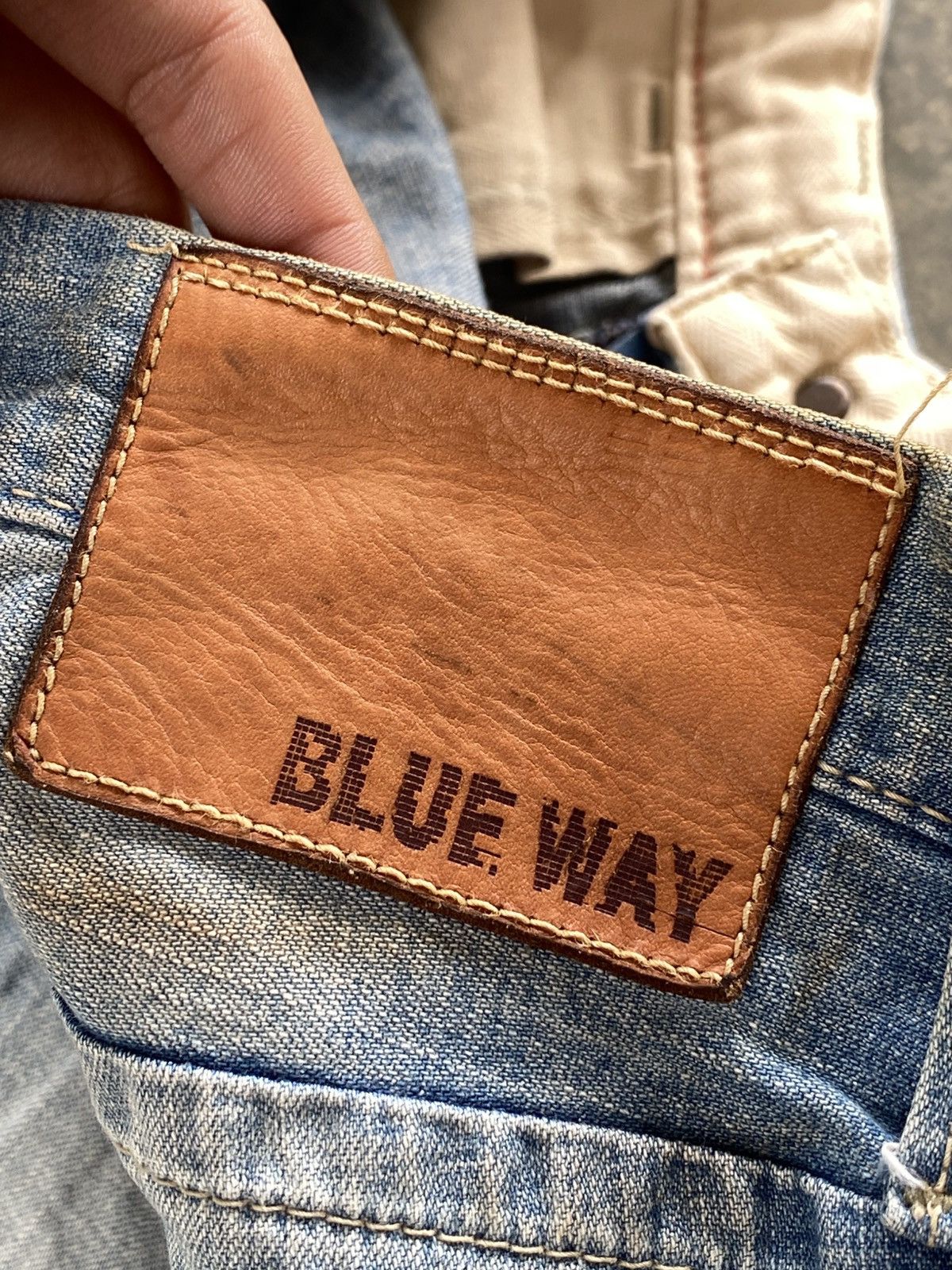 Japanese Brand × Jean × Sassafras Blue Way Japan Gardener Jeans Sassafras Inspire 🇯🇵 Size US 33 - 14 Thumbnail