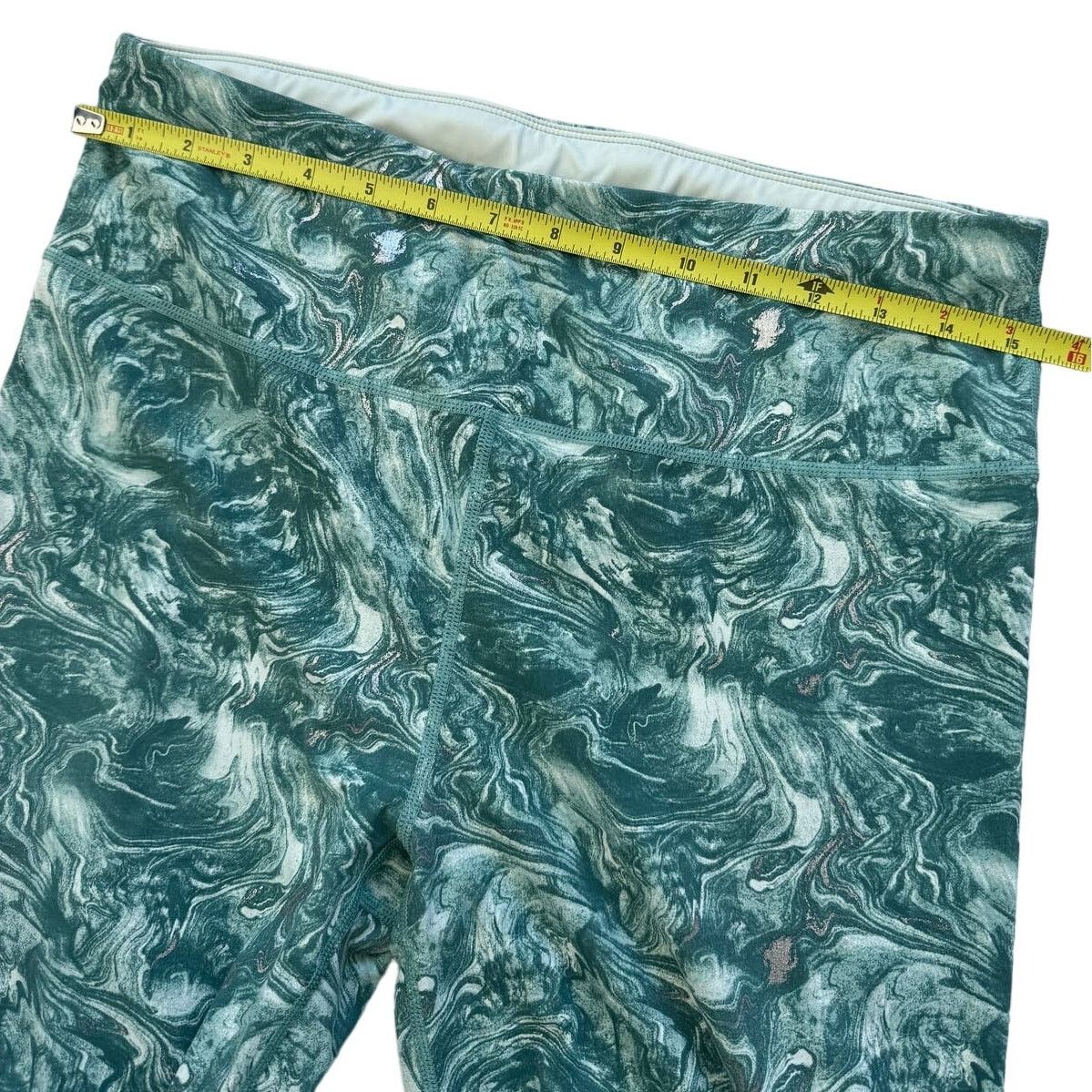 Sweaty Betty Sweaty Betty Full Length Leggings Goddess Metallic Green Size 31" - 6 Thumbnail