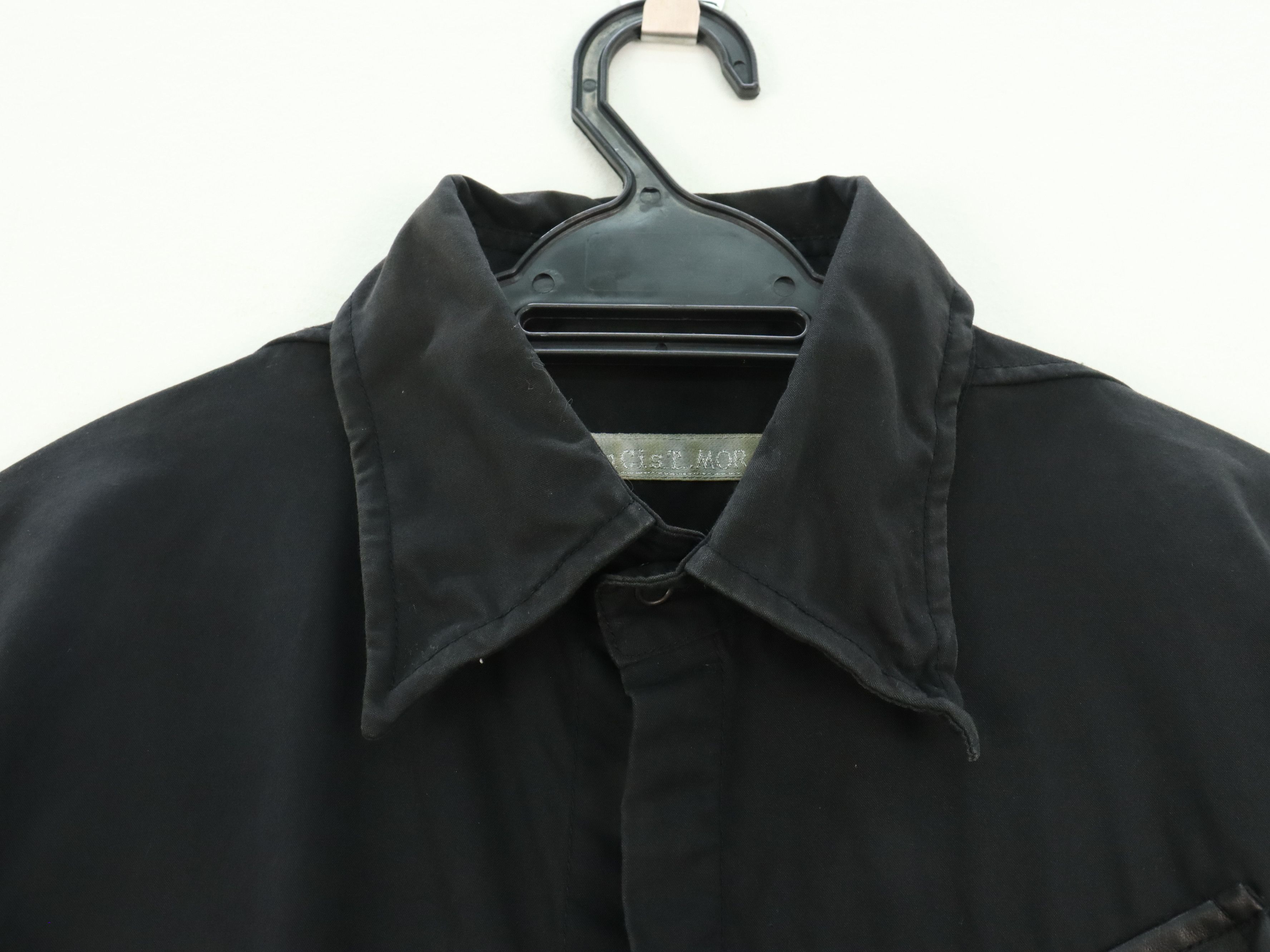 FranCisT MOR.K.S × Seditionaries Gothic Seditionaries Punk Horse Leather Trim Pocket LS Shirt Size US S / EU 44-46 / 1 - 7 Thumbnail