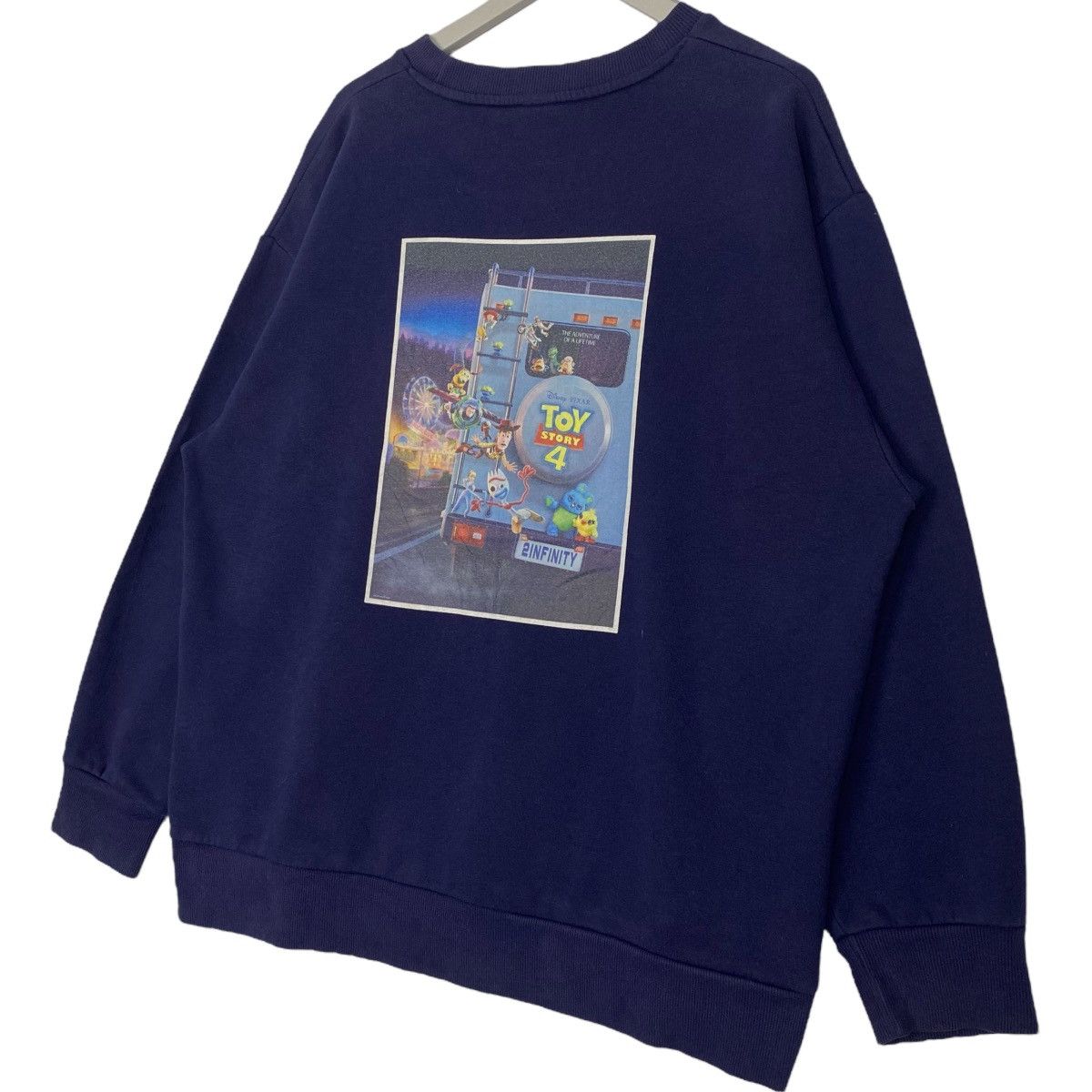 Vintage Vintage Toy Story 4 Sweatshirt Crewneck Navy Blue Size XL Size US XL / EU 56 / 4 - 2 Thumbnail