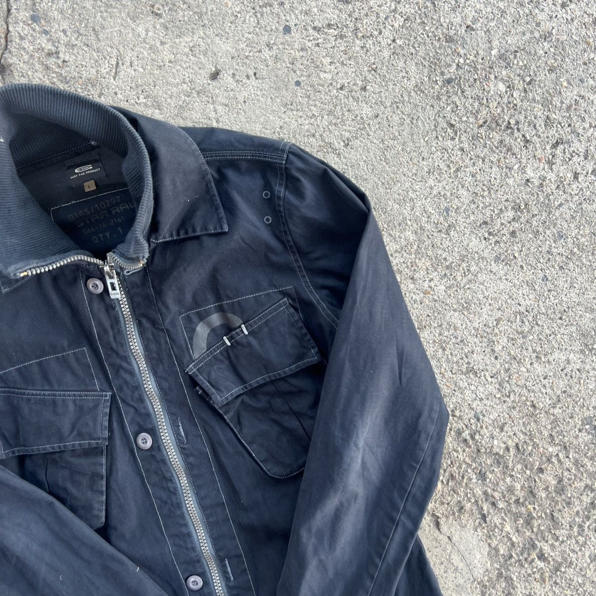 G-Star GSTAR G-STAR RAW NAVY JAPANEESE JACKET Size US L / EU 52-54 / 3 - 4 Thumbnail