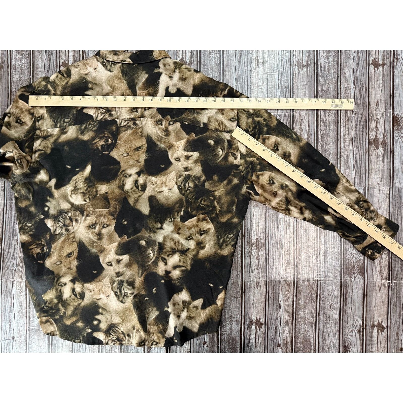 Magliano Magliano Graphic pattern printed throughout Twisted Shirt sz Size US L / EU 52-54 / 3 - 7 Thumbnail