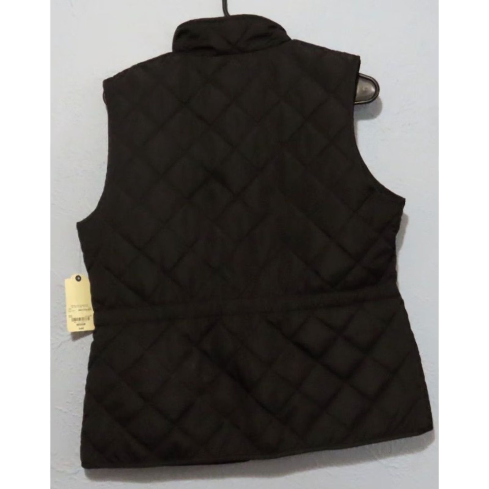 Vintage St. John’s Bay Women’s Black Quilted Full Zip Puffer Vest Size M Size M / US 6-8 / IT 42-44 - 8 Thumbnail
