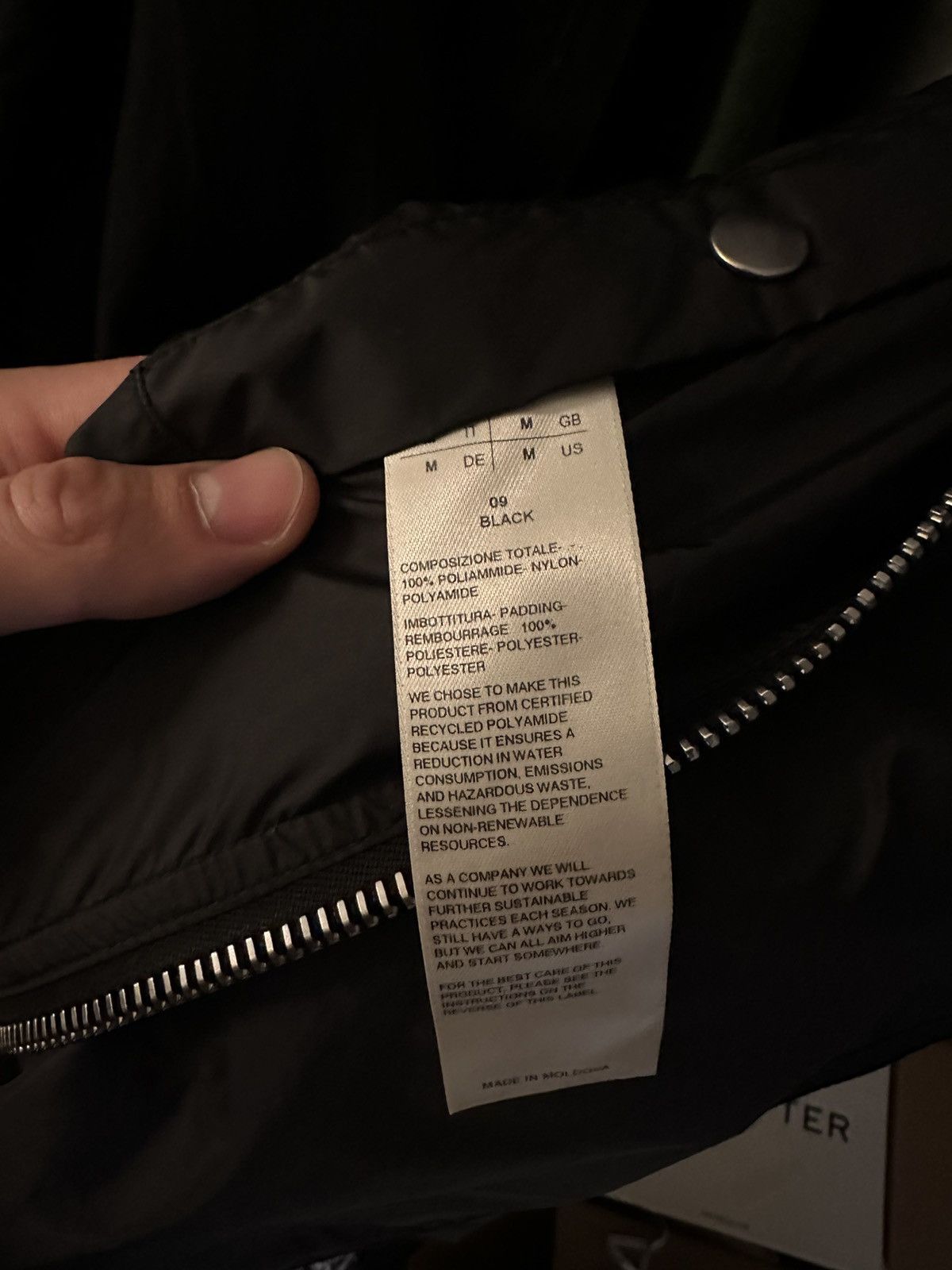 Rick Owens Drkshdw Rick Owens "Sisy" Parka Jacket Black Drkshdw Zip Trenchcoat Size US M / EU 48-50 / 2 - 16 Thumbnail