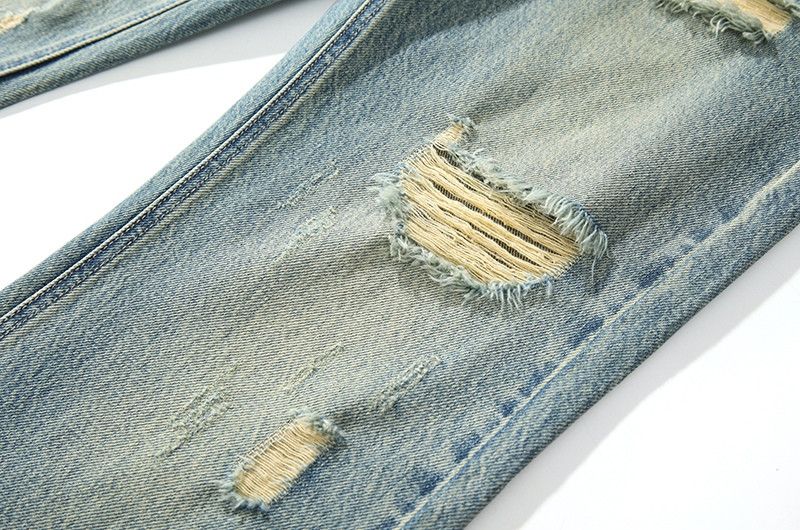 Japanese Brand × Jean Distressed Frayed Denim Pants Size US 30 / EU 46 - 7 Thumbnail