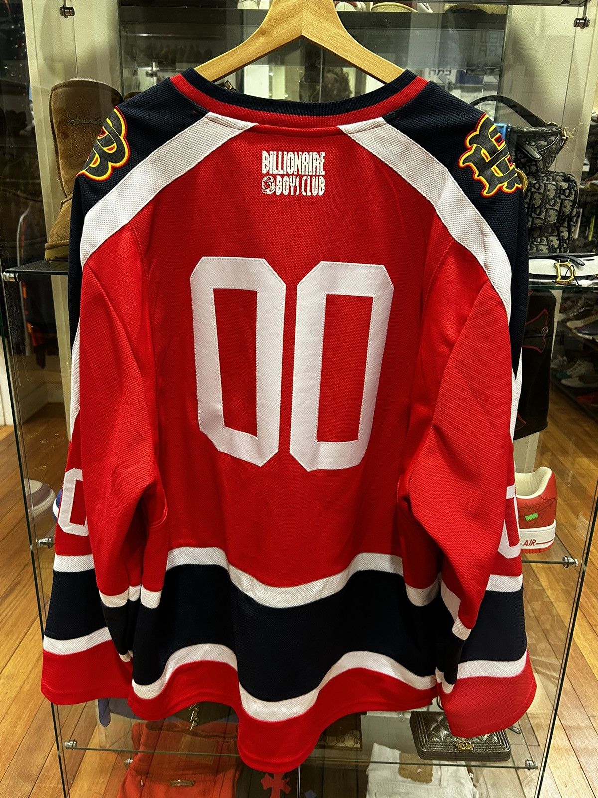 Billionaire Boys Club Billionaire Boys Club Hockey Jersey Size US XXL / EU 58 / 5 - 2 Thumbnail