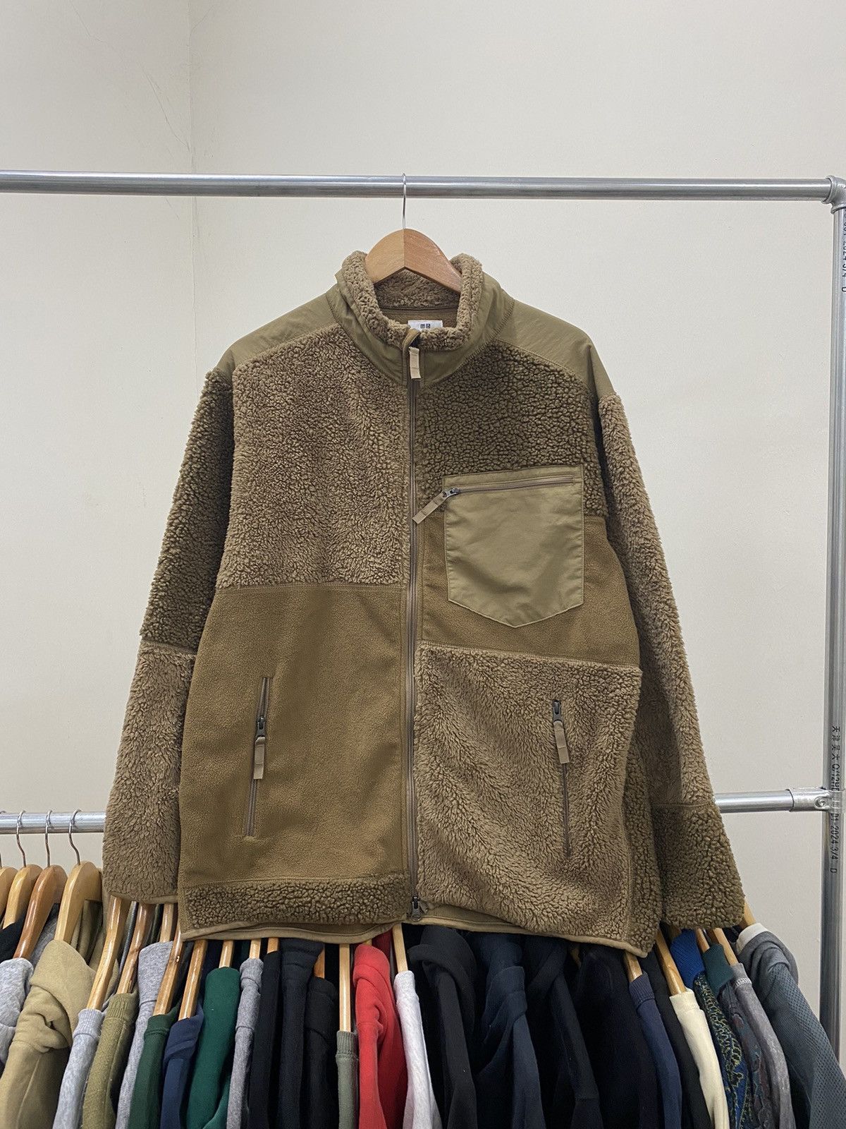 Engineered Garments ENGINEERED GARMENTS FLEECE JACKET WINTER PATCHWORK HIKING Size US XL / EU 56 / 4 - 8 Thumbnail