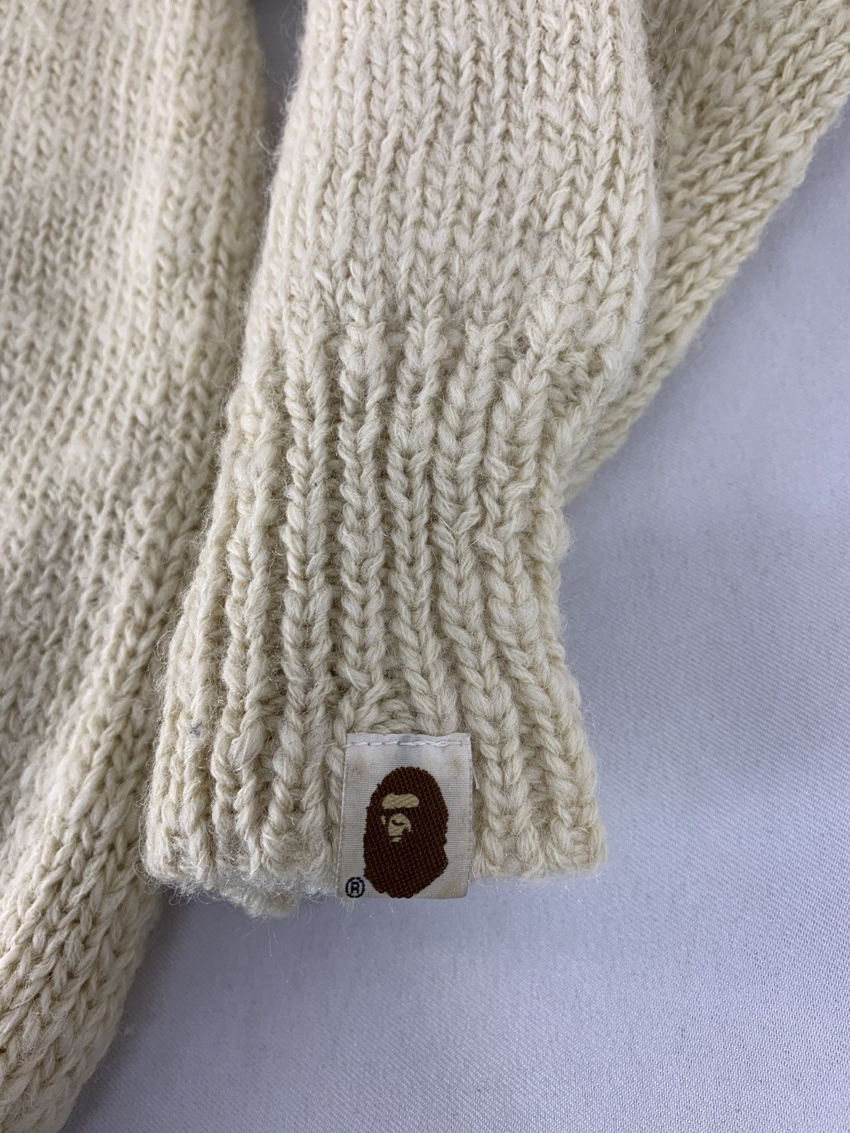 Bape Vtg A Bathing Ape General Knitwear Sweater Wool + Alpaca Size US XS / EU 42 / 0 - 4 Thumbnail