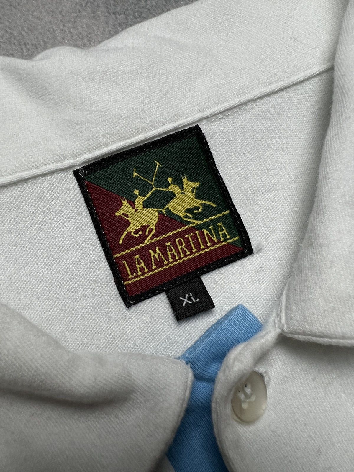 La Martina Vintage La Martina Xaymaca #1 Polo Team Rugby Japan Polo y2k Size US L / EU 52-54 / 3 - 7 Thumbnail