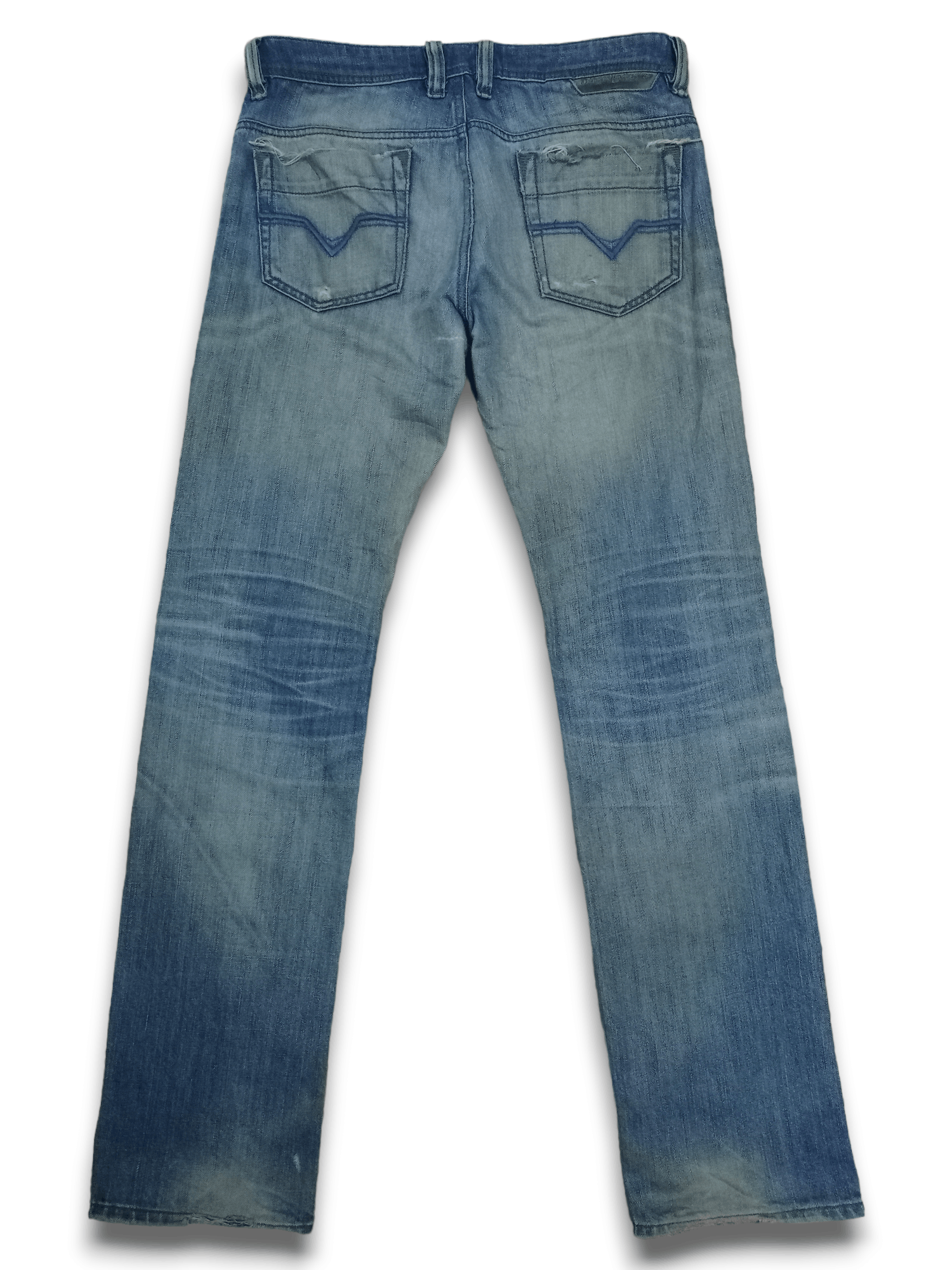 Diesel Vintage Diesel Industry Safado Mud Wash Distressed Jeans Size US 32 / EU 48 - 4 Thumbnail