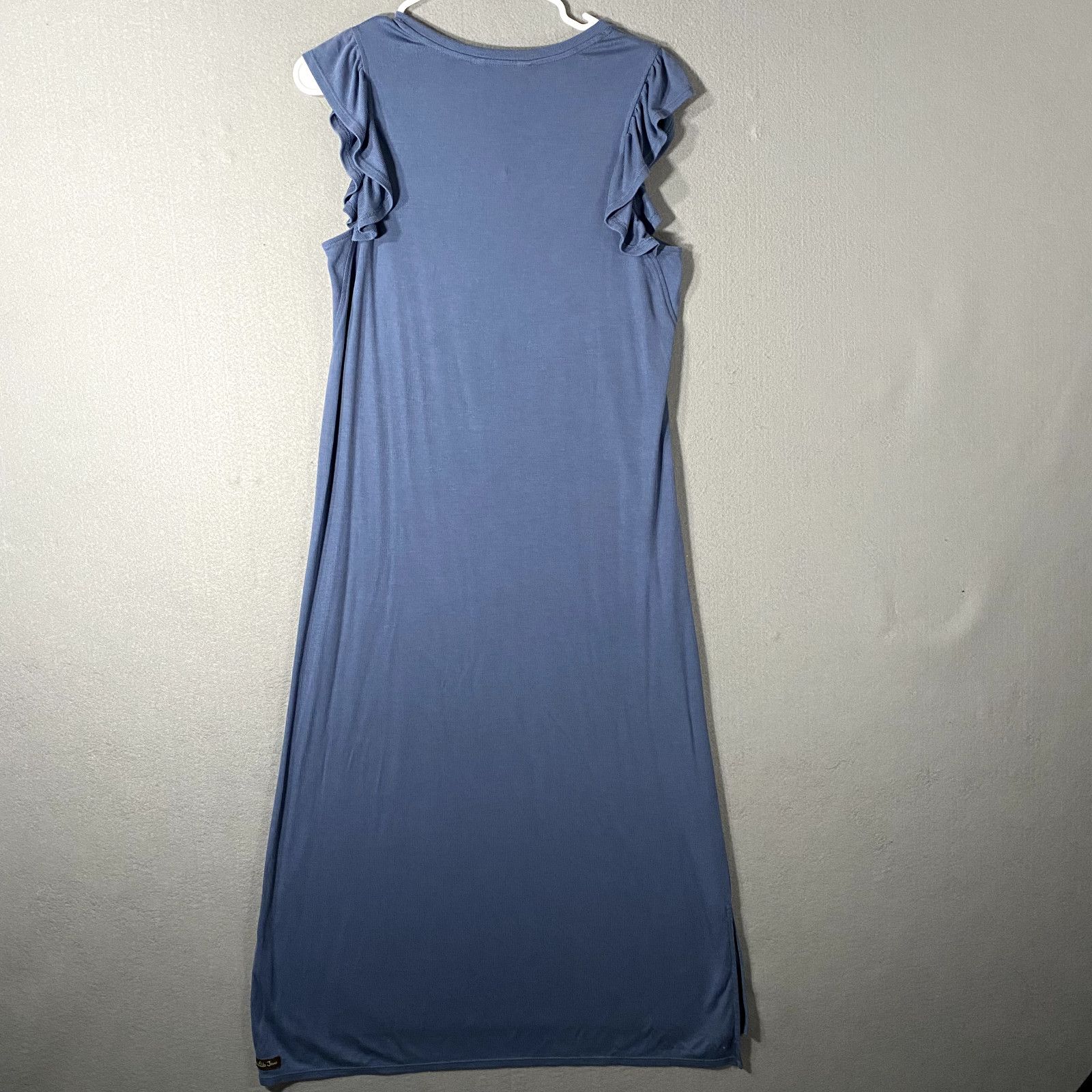 Other Matilda Jane V Neck Long Ruffle Shoulder Blue Dress Womans M Size M / US 6-8 / IT 42-44 - 5 Thumbnail