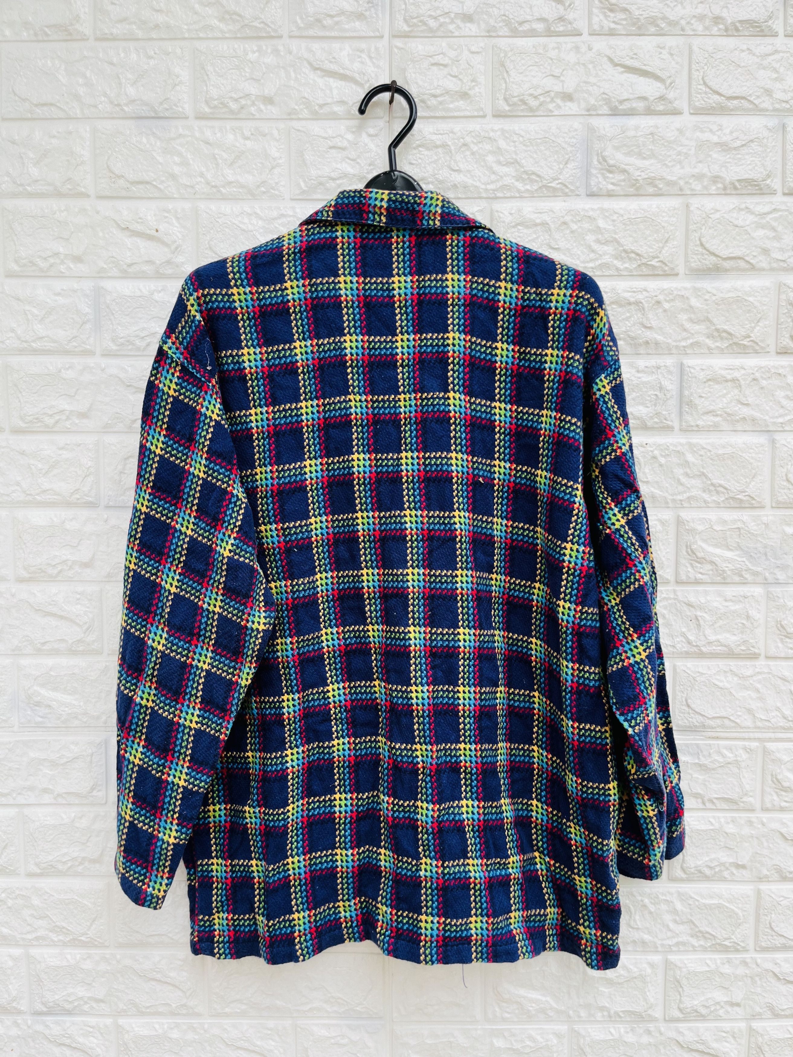Designer × Vintage × Yves Saint Laurent Vintage Vyes Saint Laurent Multi Colour Designer Style Size US L / EU 52-54 / 3 - 2 Thumbnail