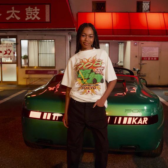 Kar × Porsche Design Kar Porsche 968 L'Art Kaido Flames T-Shirt Size US M / EU 48-50 / 2 - 3 Thumbnail