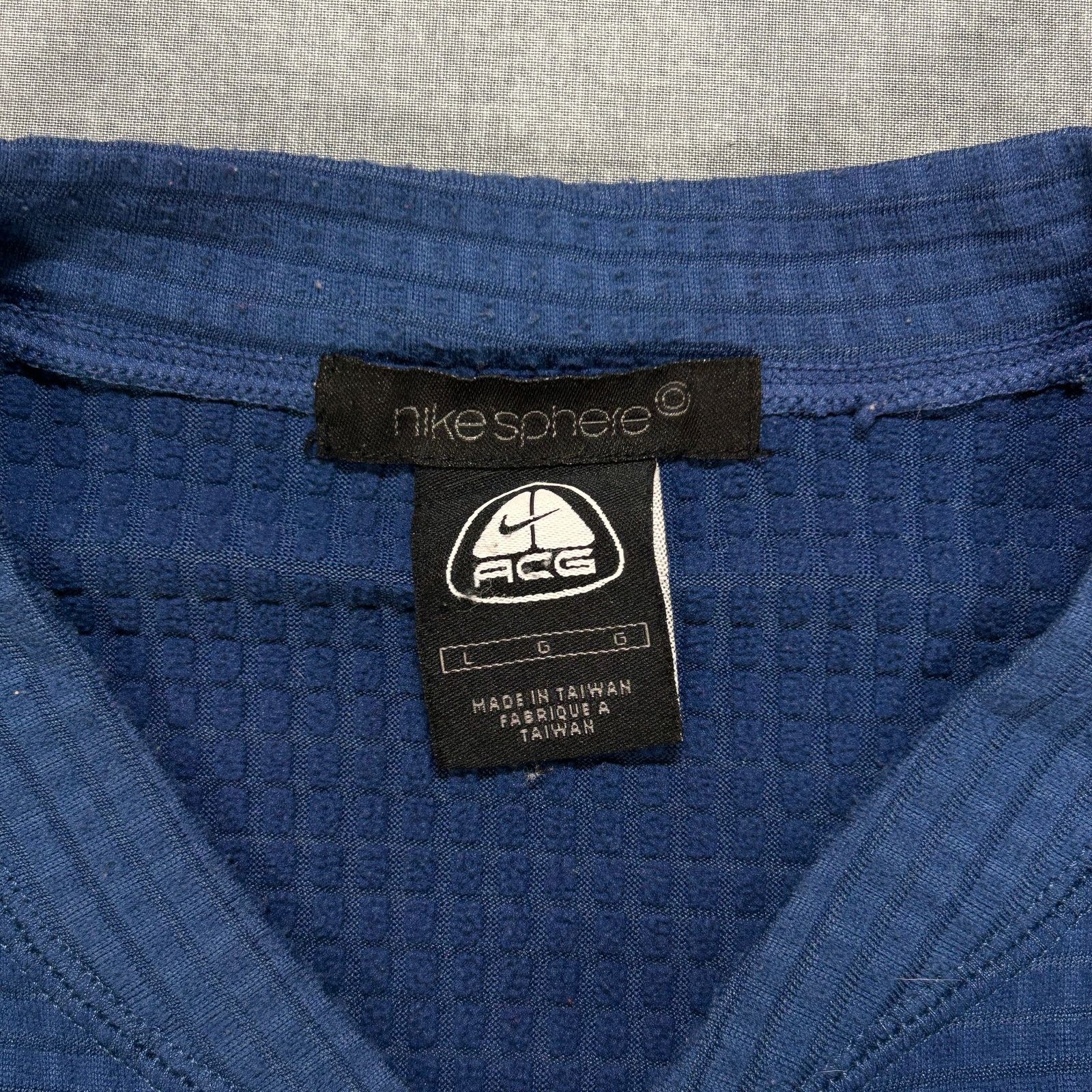 Nike VTG Nike ACG Sphere gorpcore cycling shirt thermal mens L Size US L / EU 52-54 / 3 - 5 Thumbnail