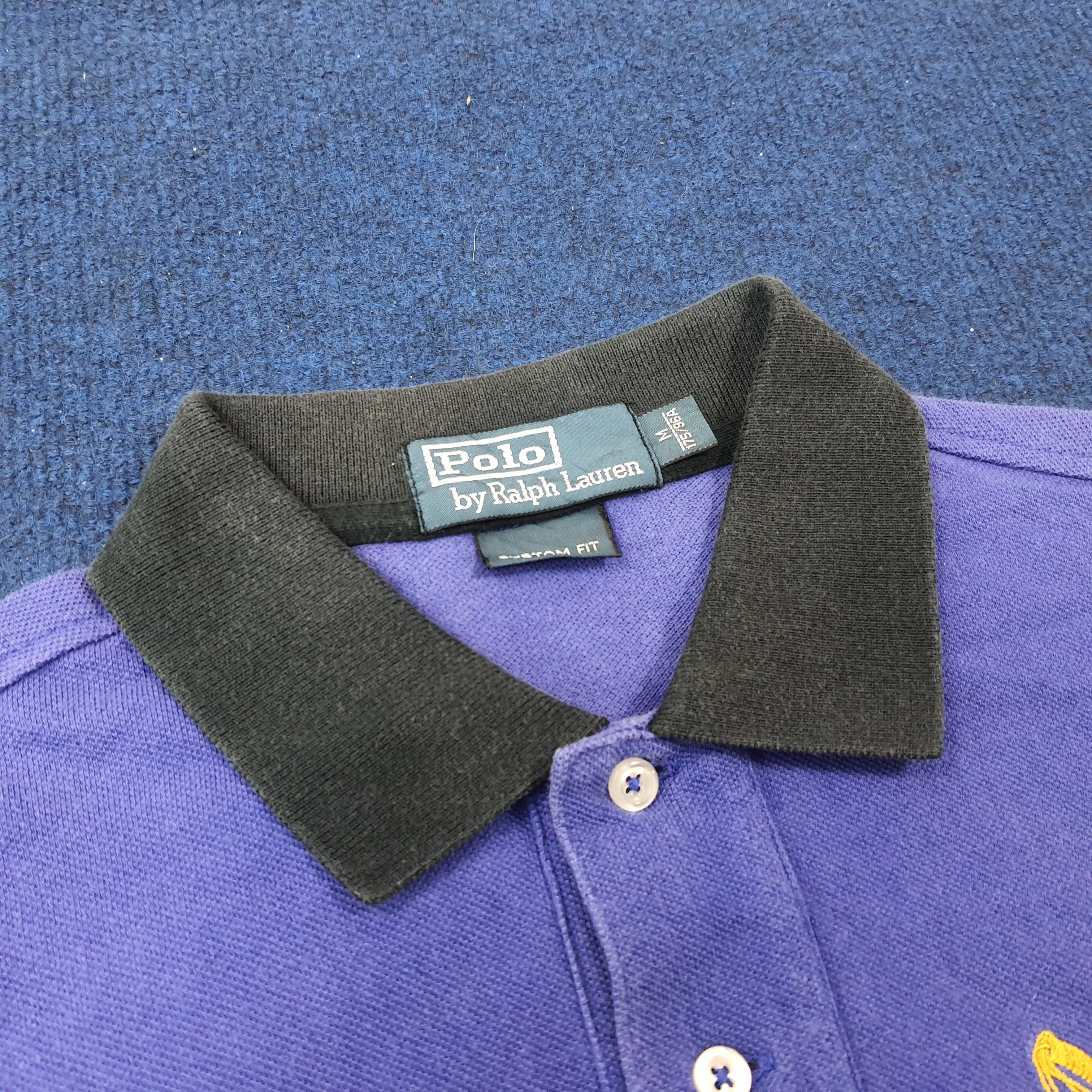 Polo Ralph Lauren × Vintage Vintage Polo by Ralph Lauren Black Watch Polo Shirt C219N13 Size US M / EU 48-50 / 2 - 5 Thumbnail