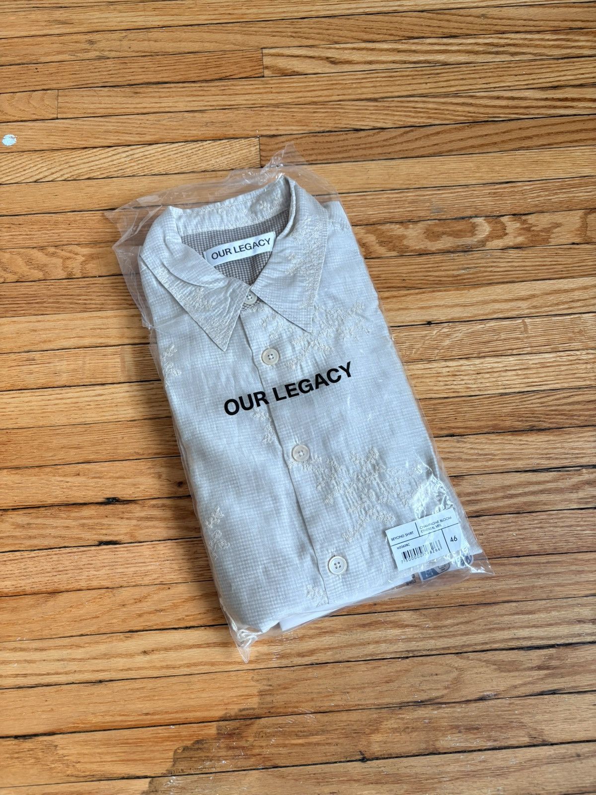 Our Legacy Our Legacy Beyond Shirt (Champagne Bloom Ethereal Veil) Size US S / EU 44-46 / 1 - 7 Thumbnail