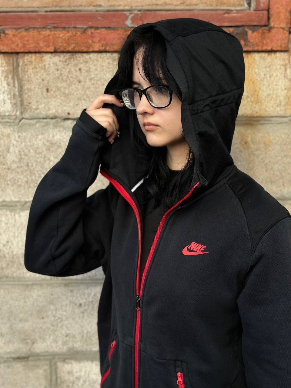 Nike VTG Nike Zip Hoodie Tech Fleece Size M Y2K 00s USA Hype Size US M / EU 48-50 / 2 - 16 Thumbnail
