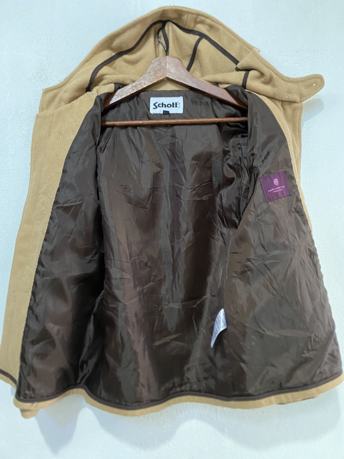 Schott Schott Wool Jacket Hoodie Size US M / EU 48-50 / 2 - 9 Thumbnail