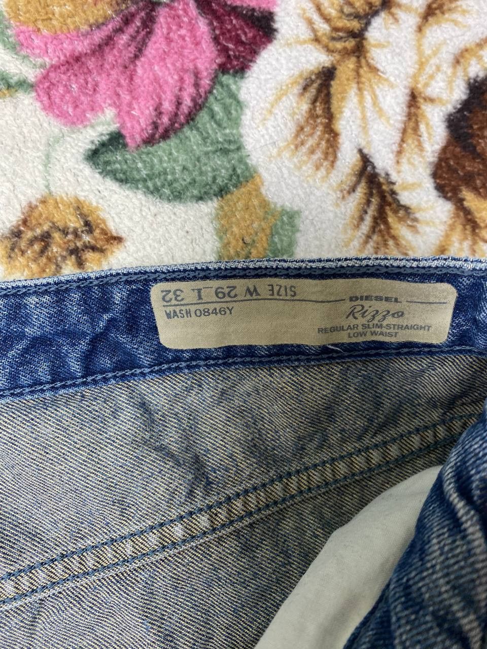 Diesel Diesel Industry Denim Shorts Mens Embroidered Logo Baggy Size US 29 - 12 Thumbnail