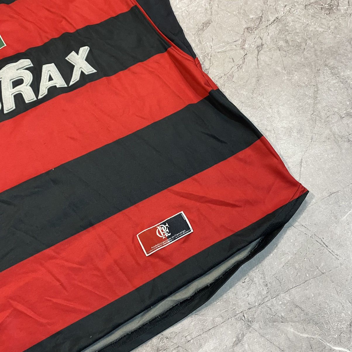 Nike PETROBRAS ! VINTAGE NIKE FLAMENGO TEE SOCCER JERSEY 90s Size US L / EU 52-54 / 3 - 5 Thumbnail
