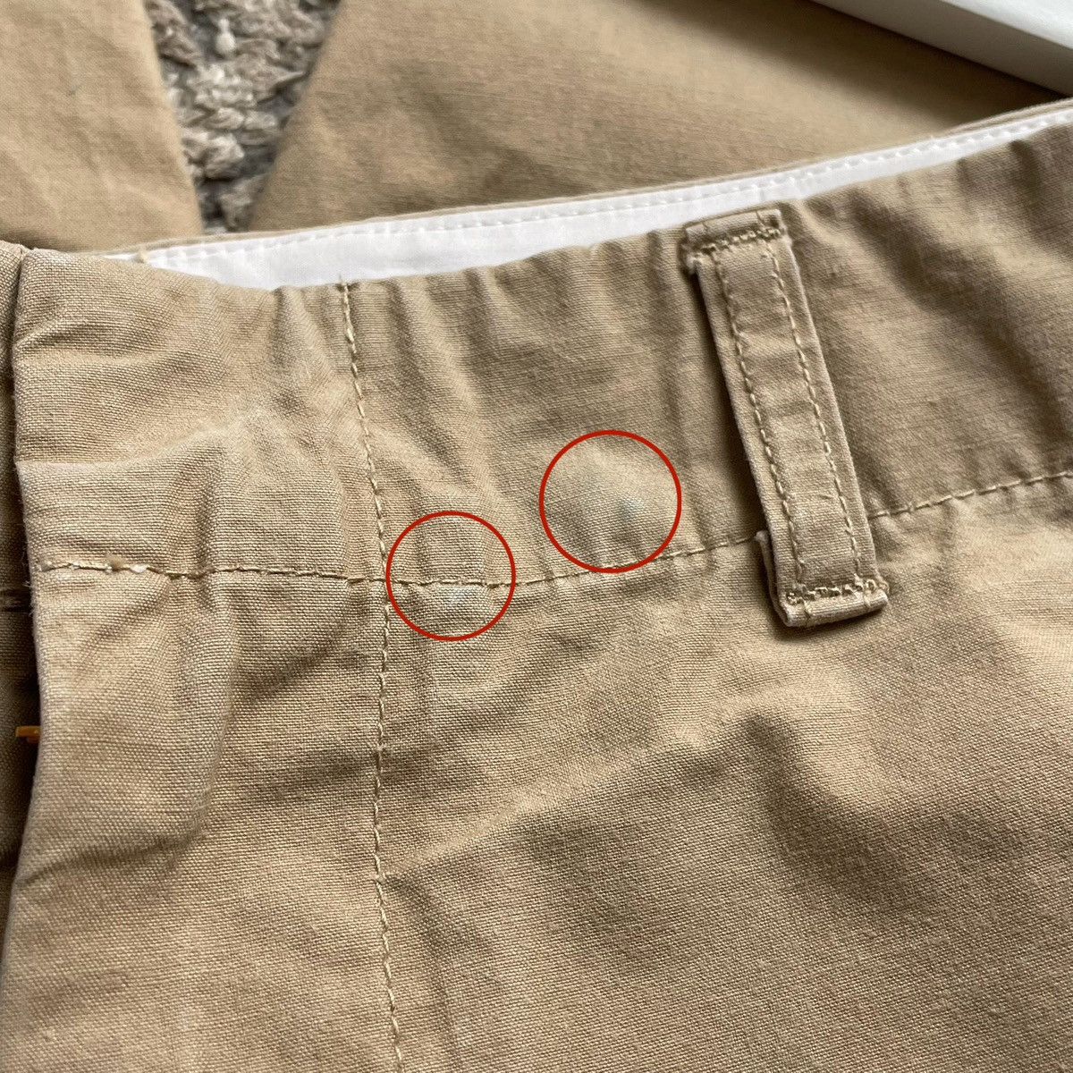 Japanese Brand × STILL BY HAND STILL BY HAND Japan Made Beige Chino Pants / Sz 3 Size US 34 / EU 50 - 11 Thumbnail