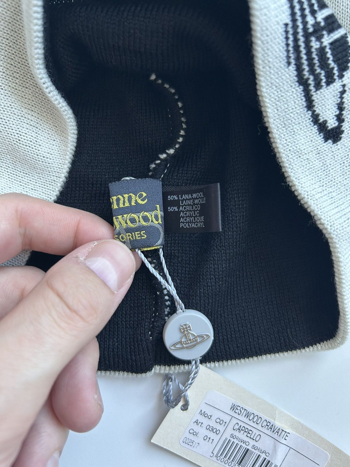 Vivienne Westwood Vivienne Westwood Orb Beanie Size ONE SIZE - 4 Thumbnail