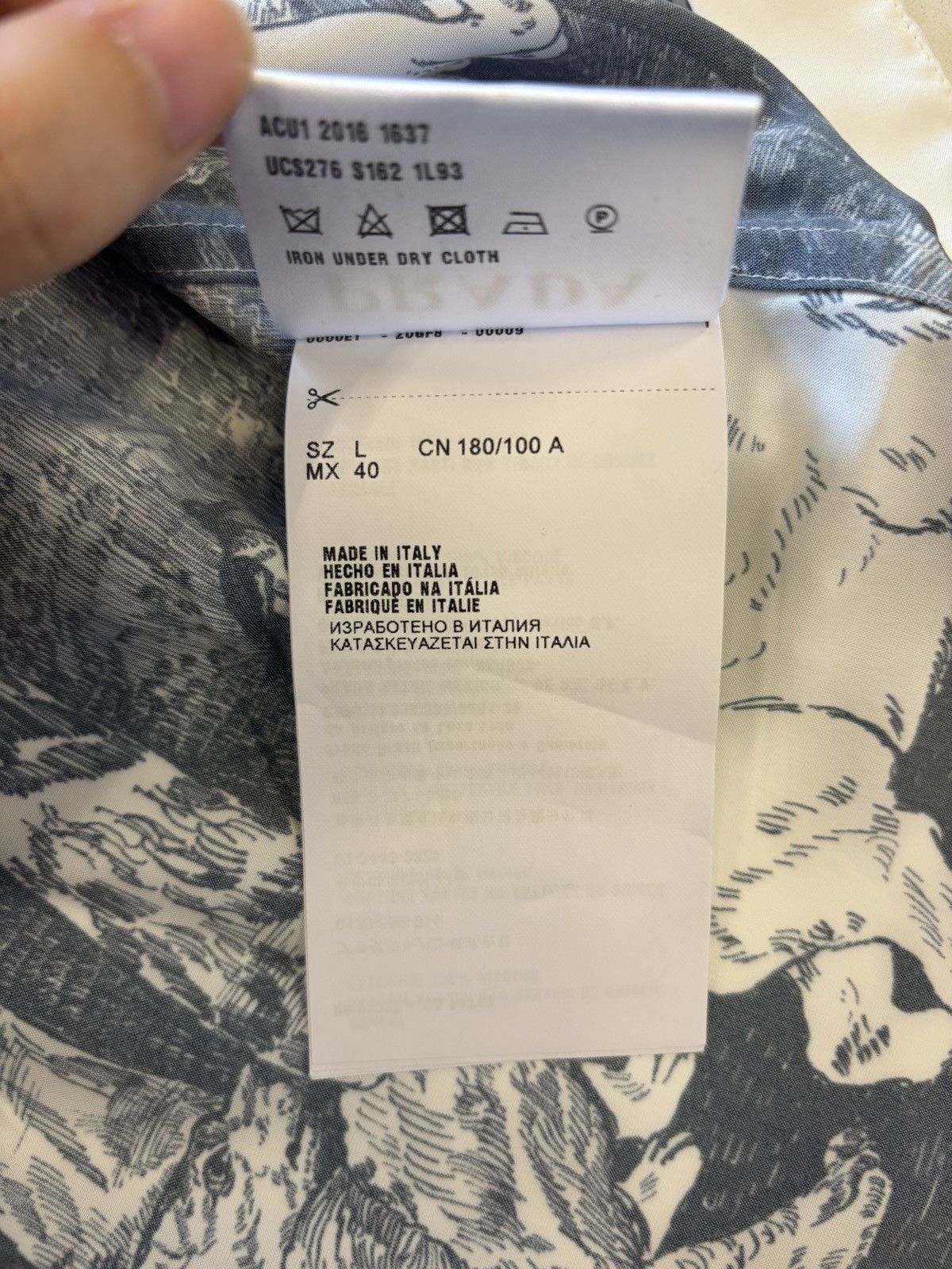 Prada Prada FW16 Black Utopia Shirt Size US L / EU 52-54 / 3 - 8 Thumbnail