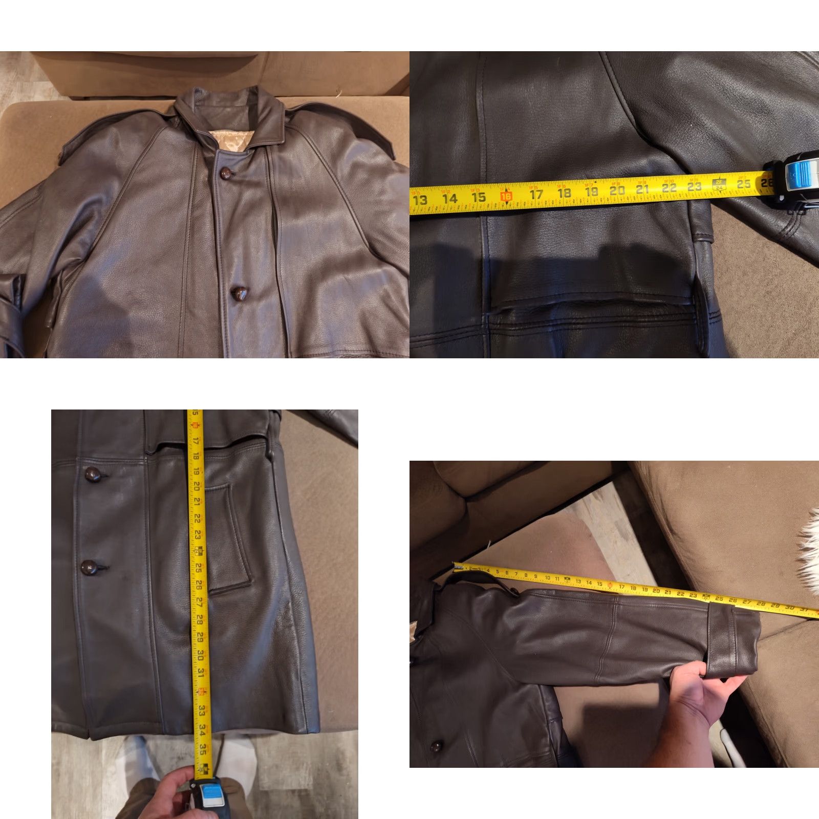 Vintage VINTAGE Midwestern Sport Togs Deerskin Leather Jacket Men 44 Western Blazer Coat Brown Size US S / EU 44-46 / 1 - 8 Thumbnail