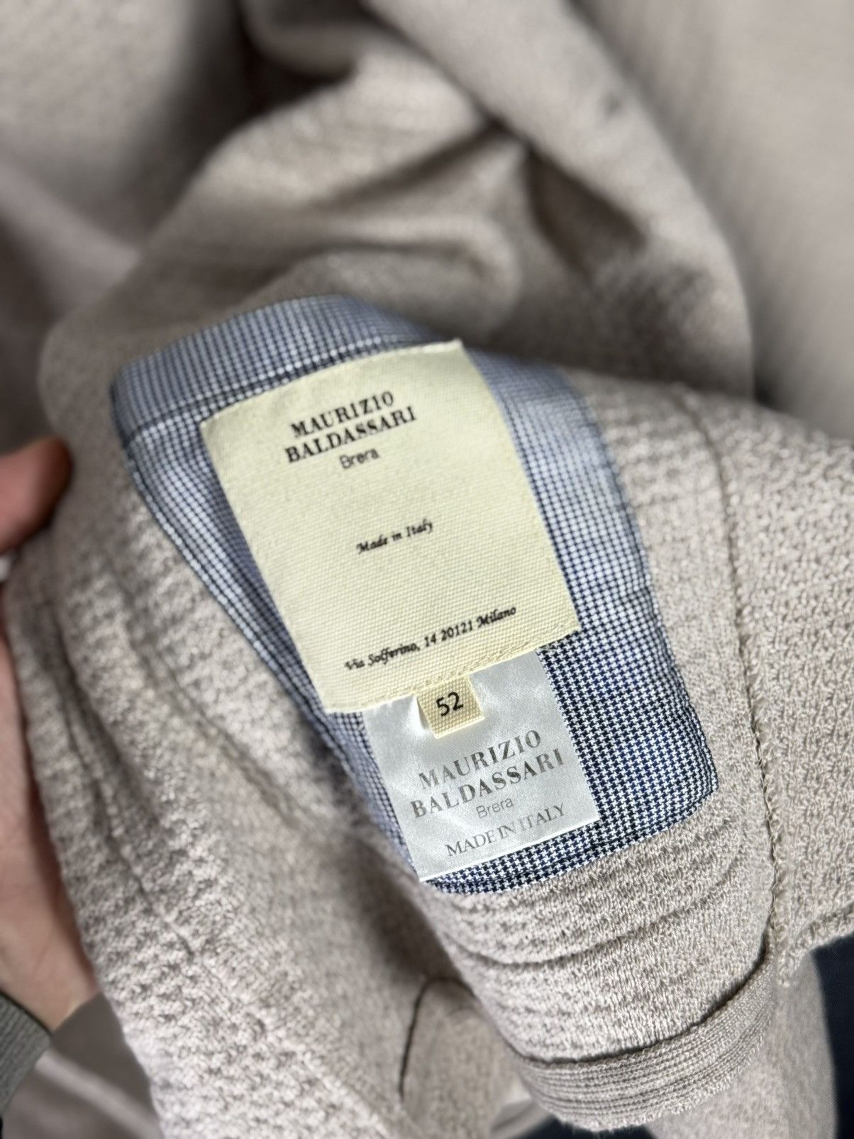 Maurizio Baldassari Maurizio Baldassari Brera Knit Wool Cardigan Sweater Blazer Size US M / EU 48-50 / 2 - 8 Thumbnail